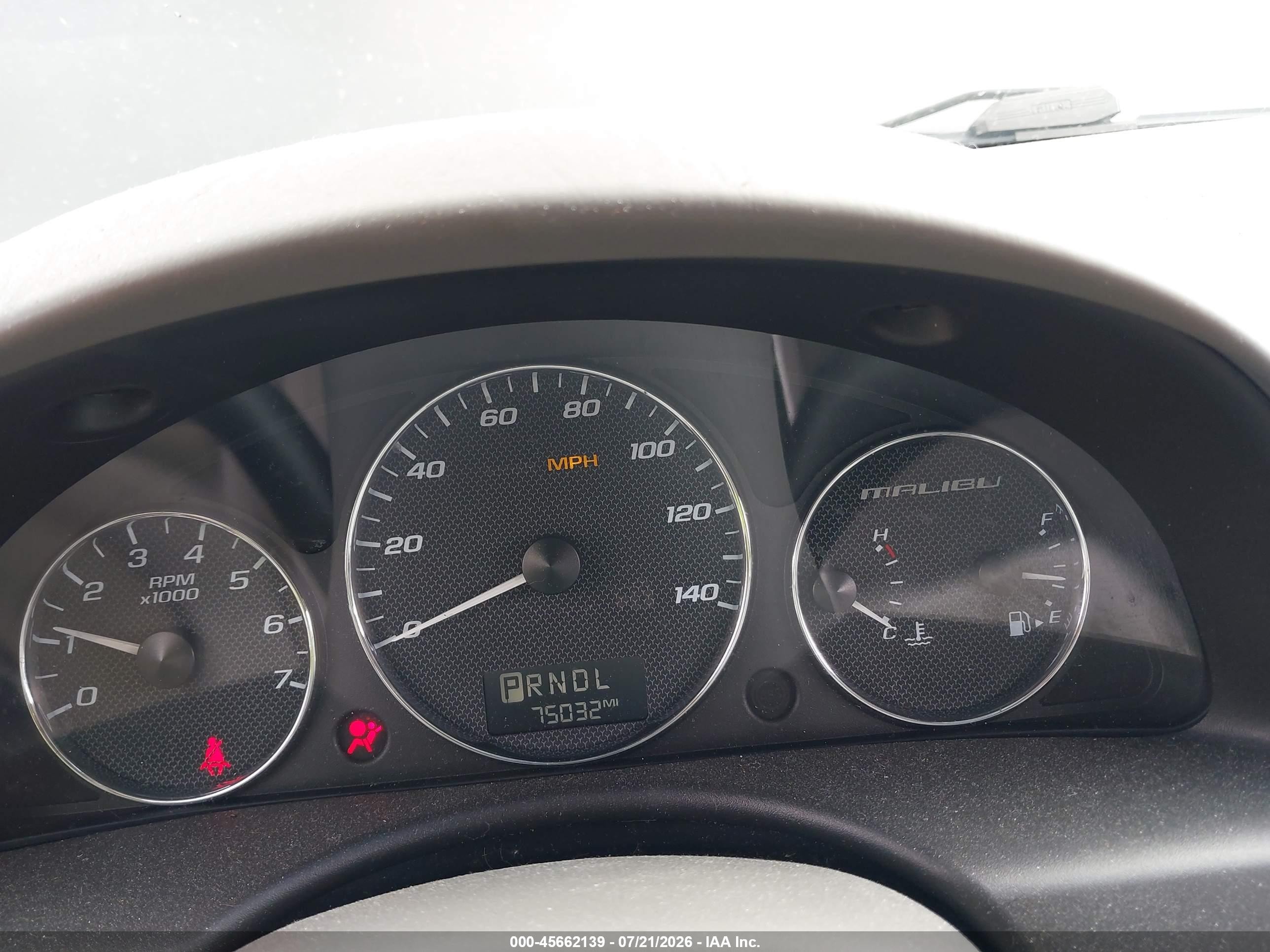 2007 Chevrolet Malibu Ls W/1ls Gray vin: 1G1ZS58F27F112810