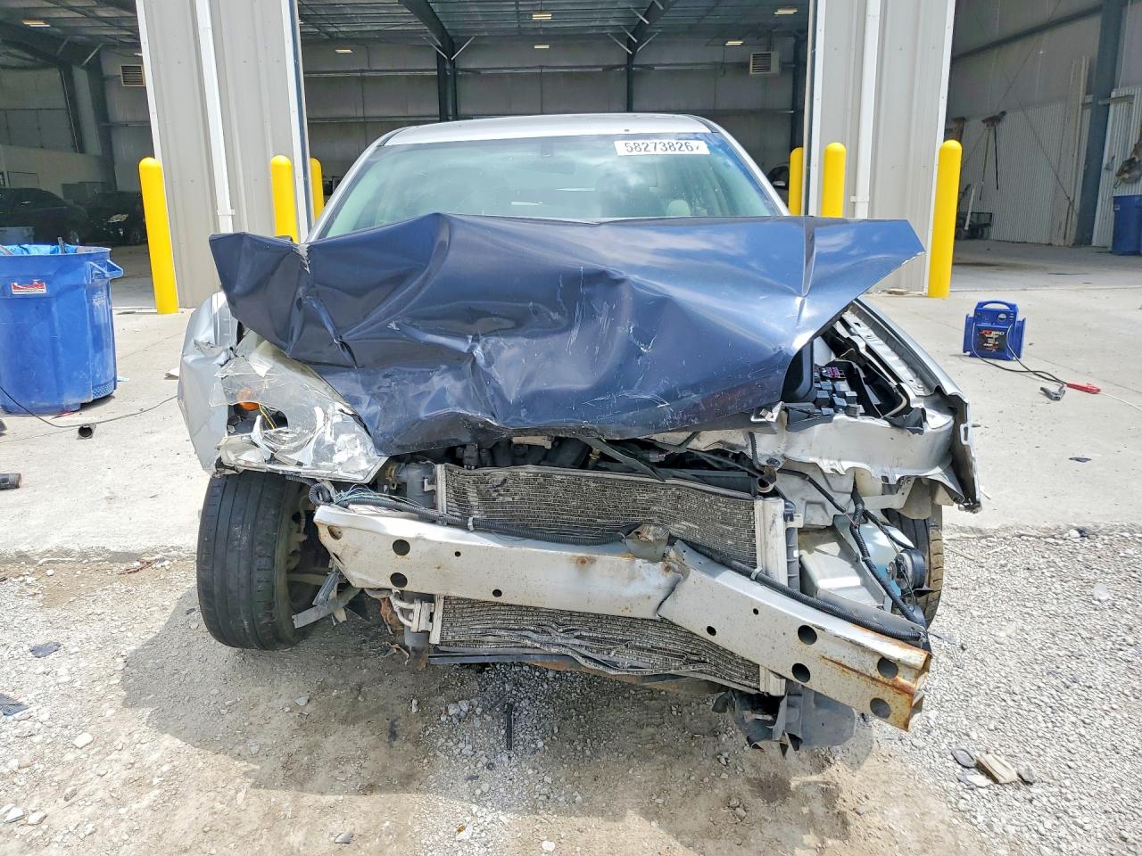 2007 Chevrolet Malibu Silver vin: 1G1ZS58F27F132983
