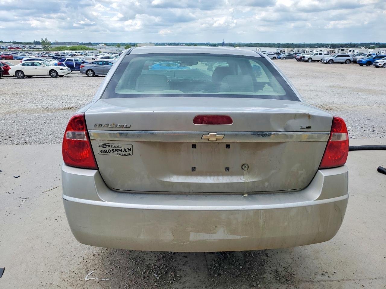 2007 Chevrolet Malibu Silver vin: 1G1ZS58F27F132983
