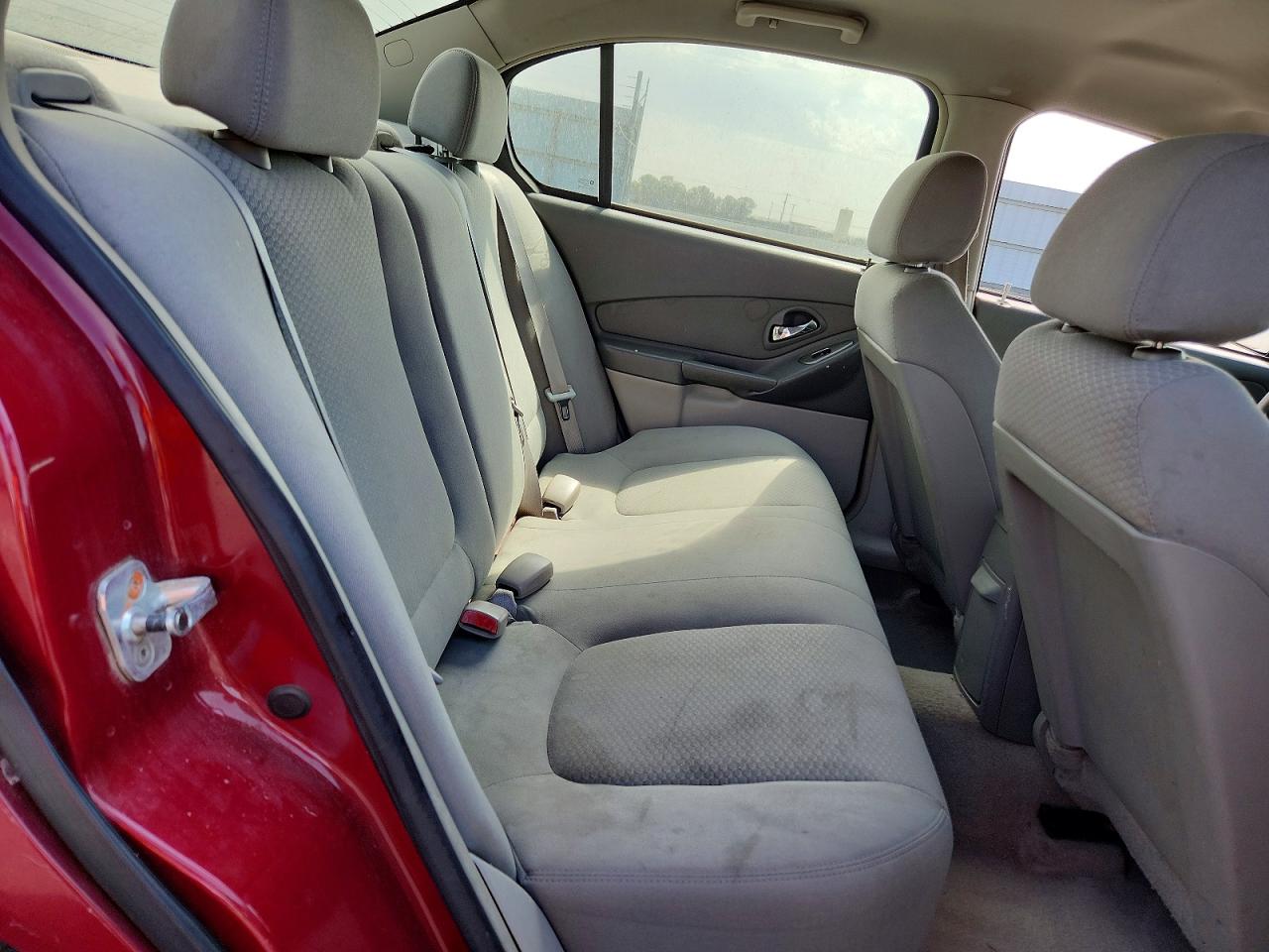 2007 Chevrolet Malibu Ls Burgundy vin: 1G1ZS58F37F136887