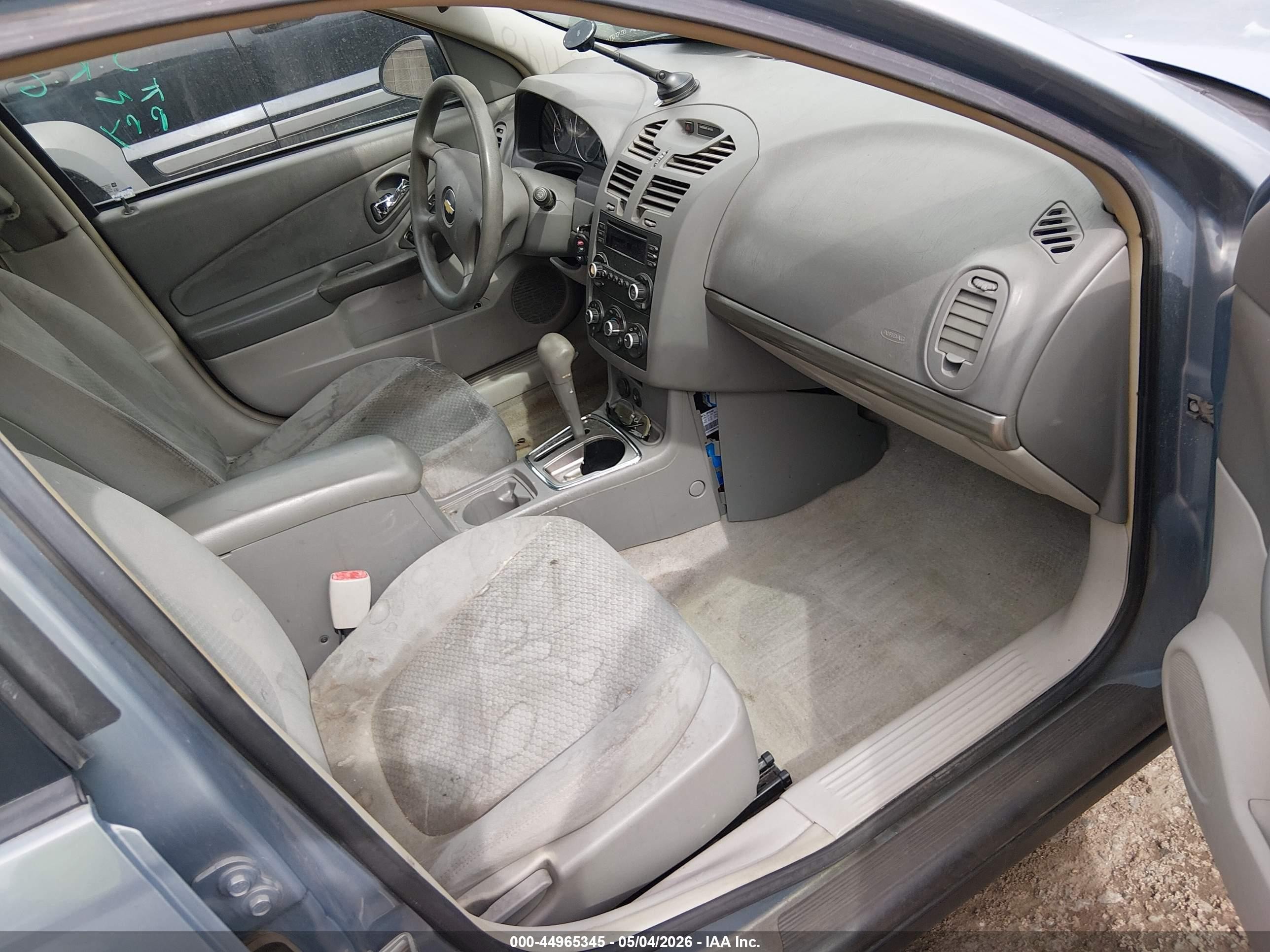 2008 Chevrolet Malibu Ls Gray vin: 1G1ZS58F38F134140