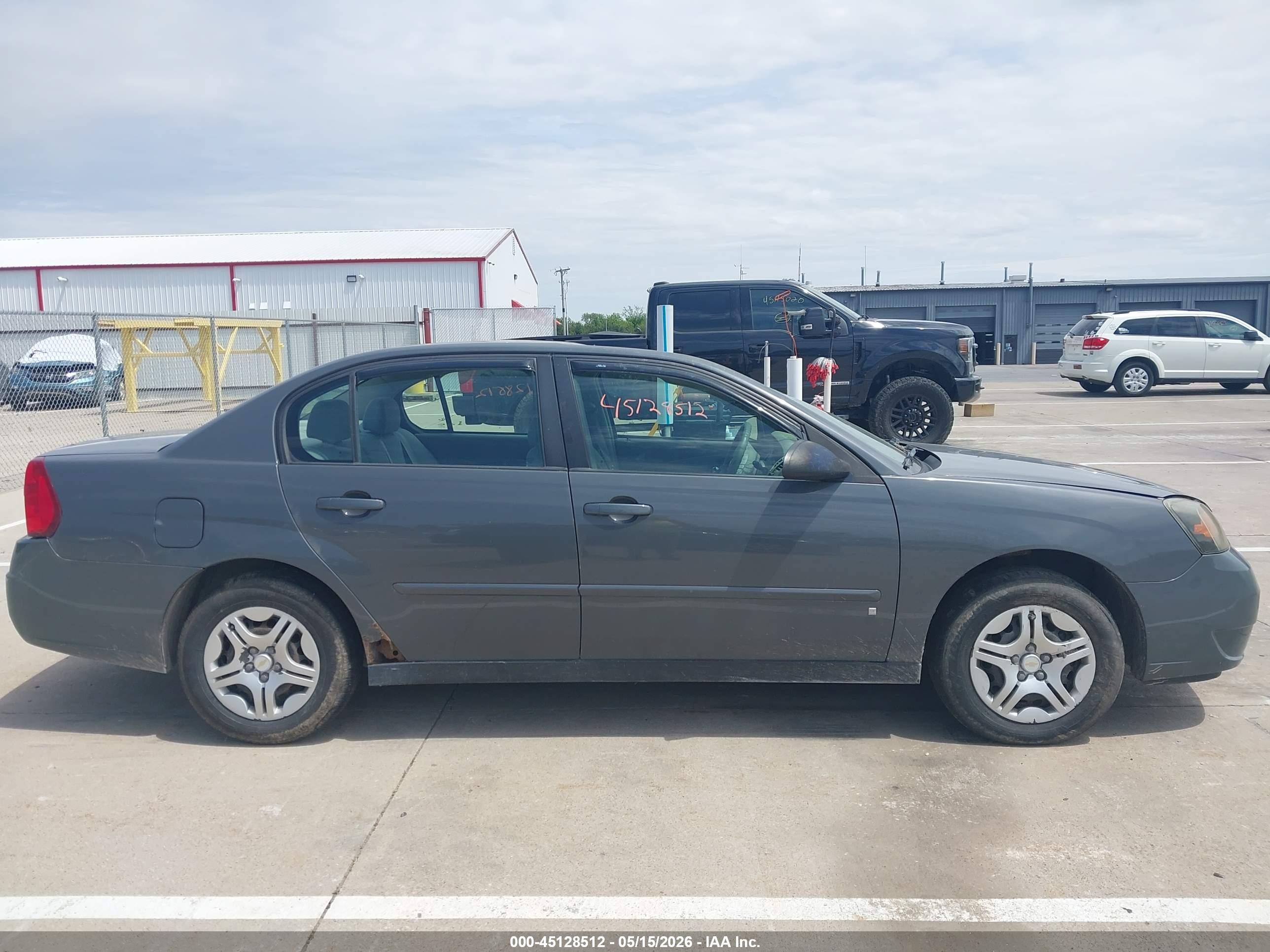 2007 Chevrolet Malibu Ls Gray vin: 1G1ZS58F57F163993