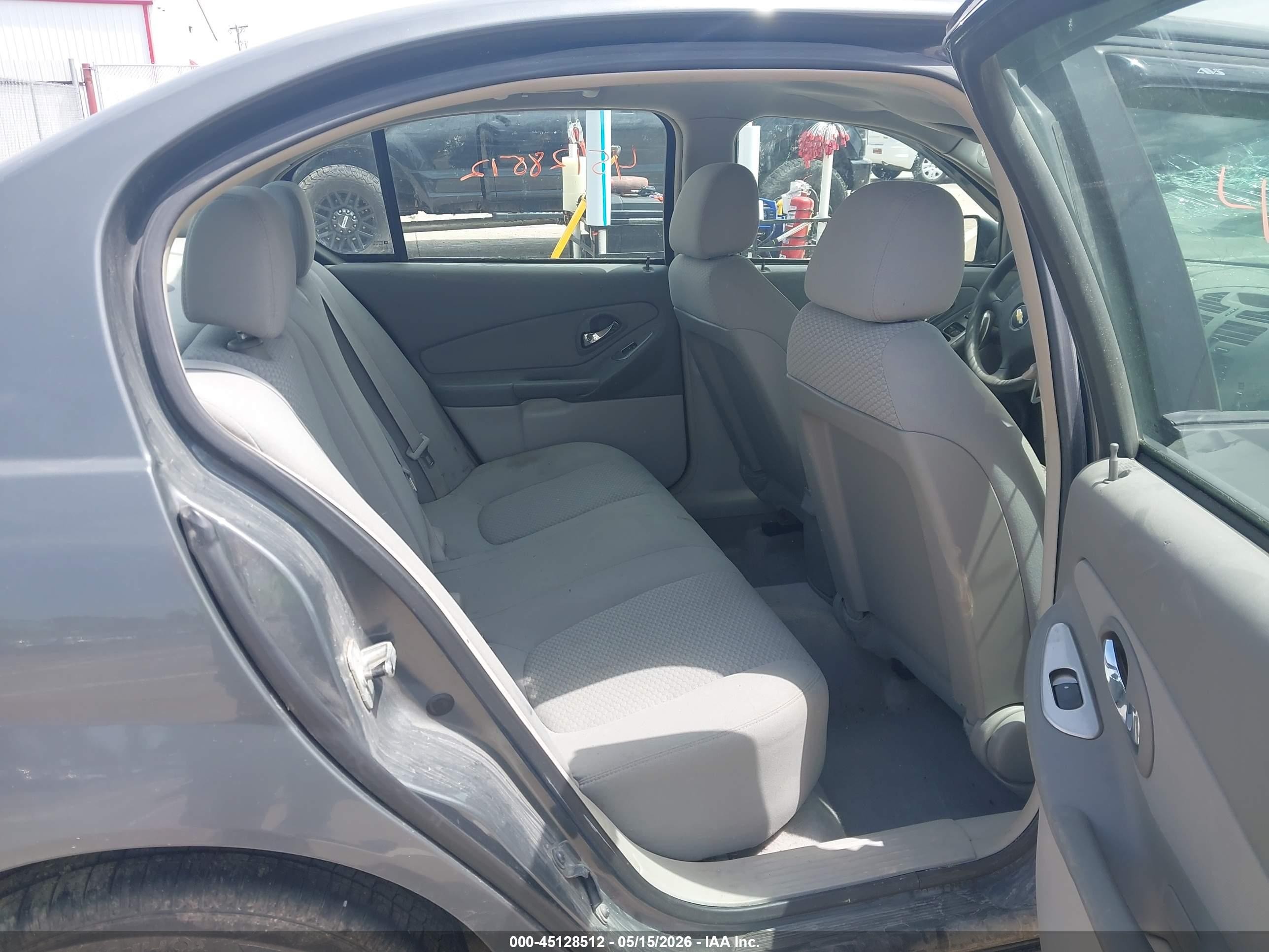 2007 Chevrolet Malibu Ls Gray vin: 1G1ZS58F57F163993