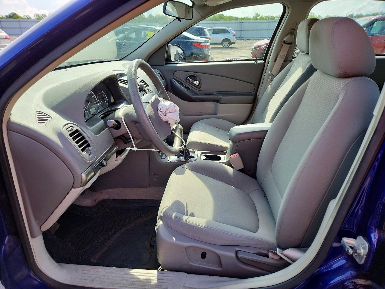2007 Chevrolet Malibu Ls Blue vin: 1G1ZS58F57F197741
