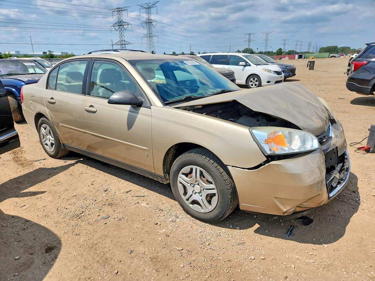 2008 Chevrolet Malibu Ls Золотой vin: 1G1ZS58F58F137864