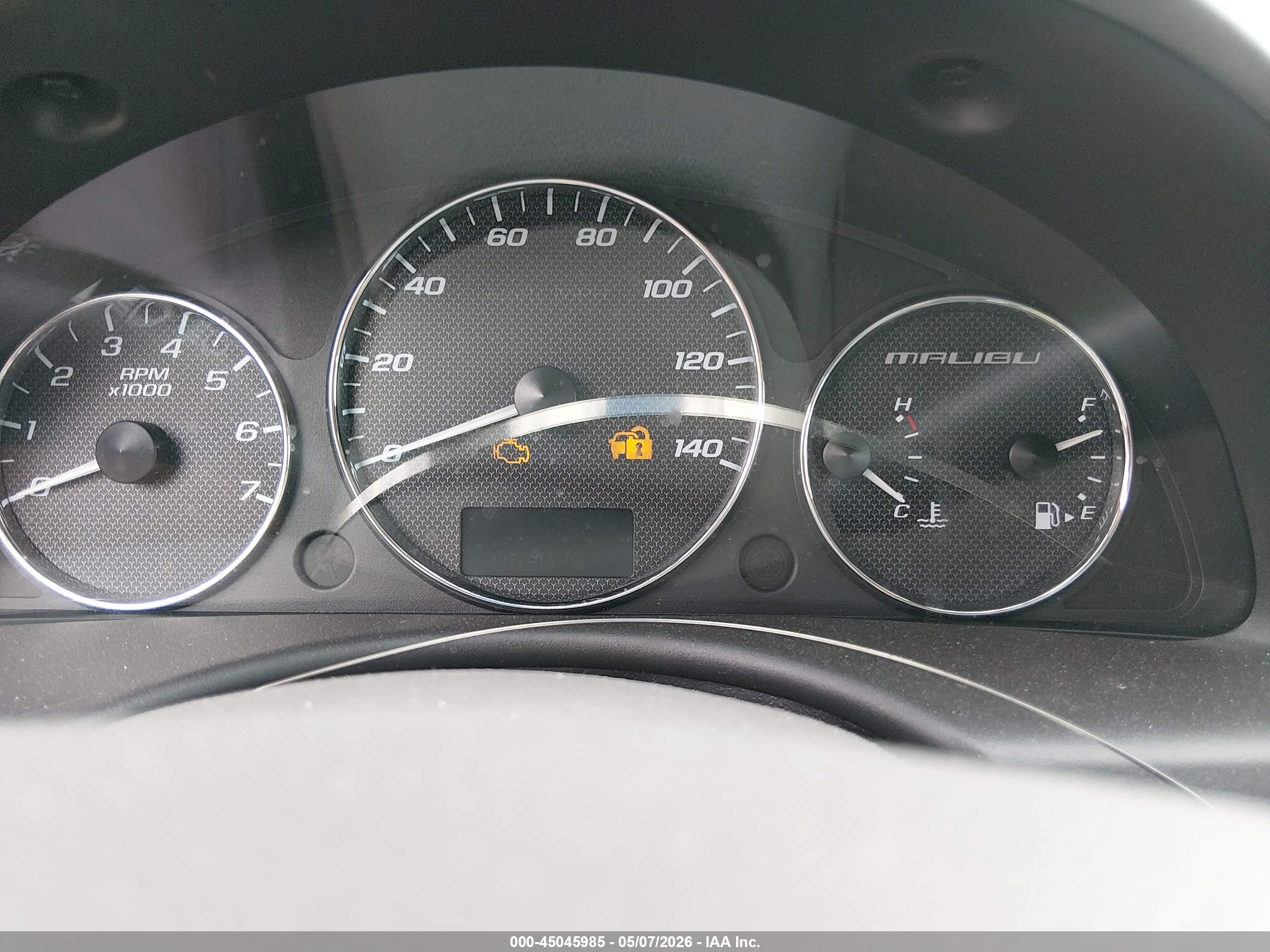 2007 Chevrolet Malibu Ls Blue vin: 1G1ZS58F67F124605