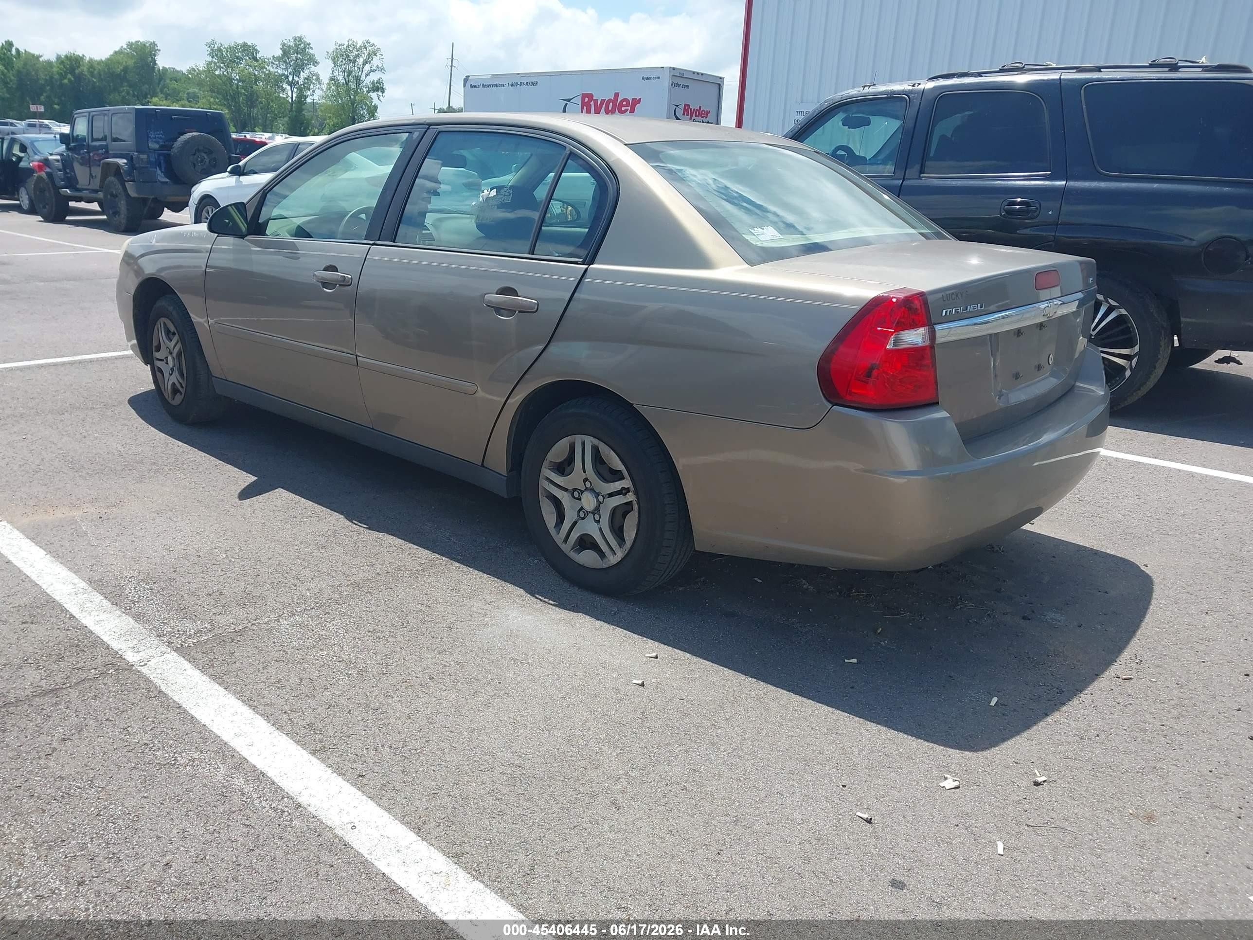 2007 Chevrolet Malibu Ls Gray vin: 1G1ZS58F67F153313