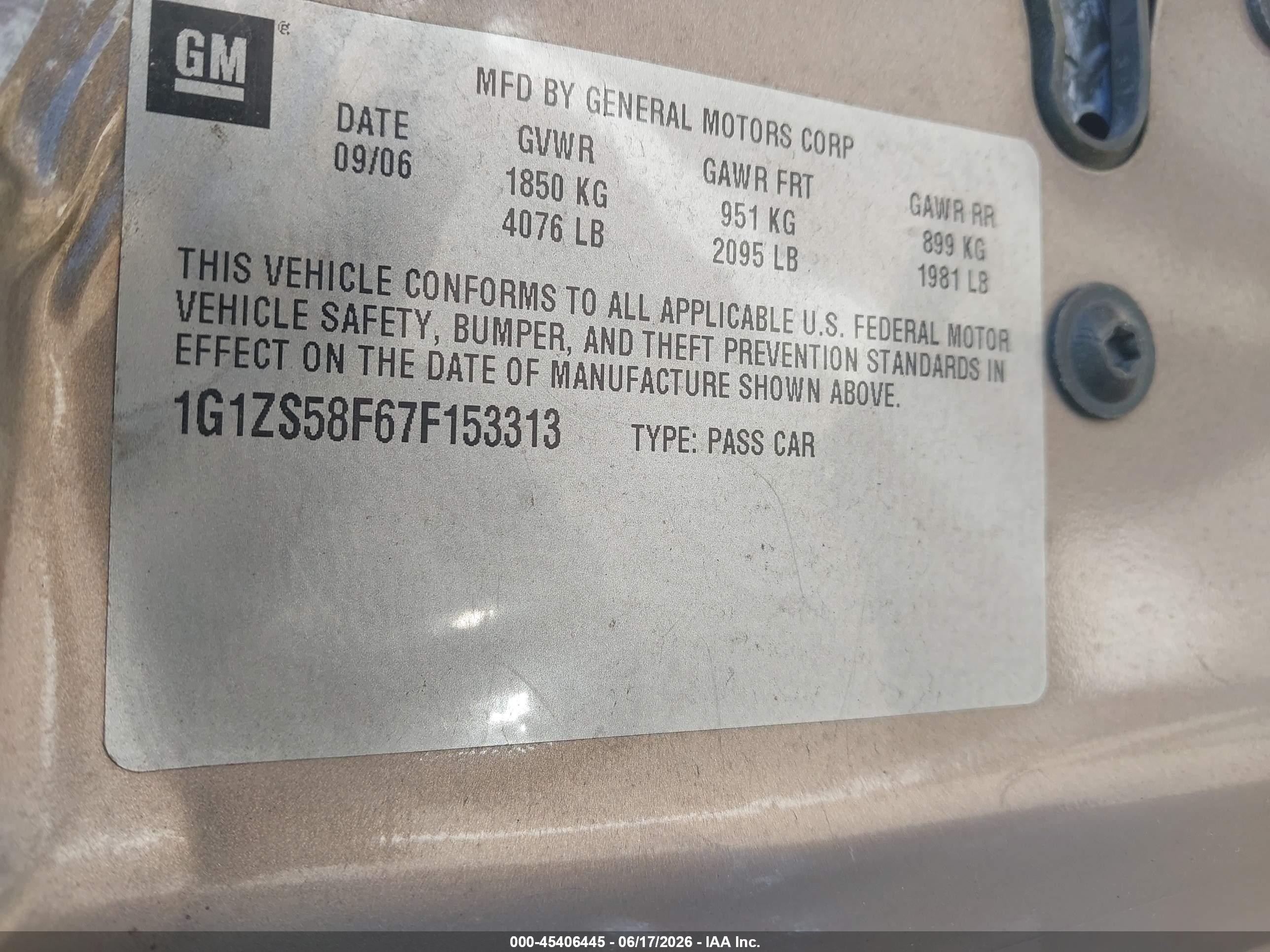 2007 Chevrolet Malibu Ls Gray vin: 1G1ZS58F67F153313