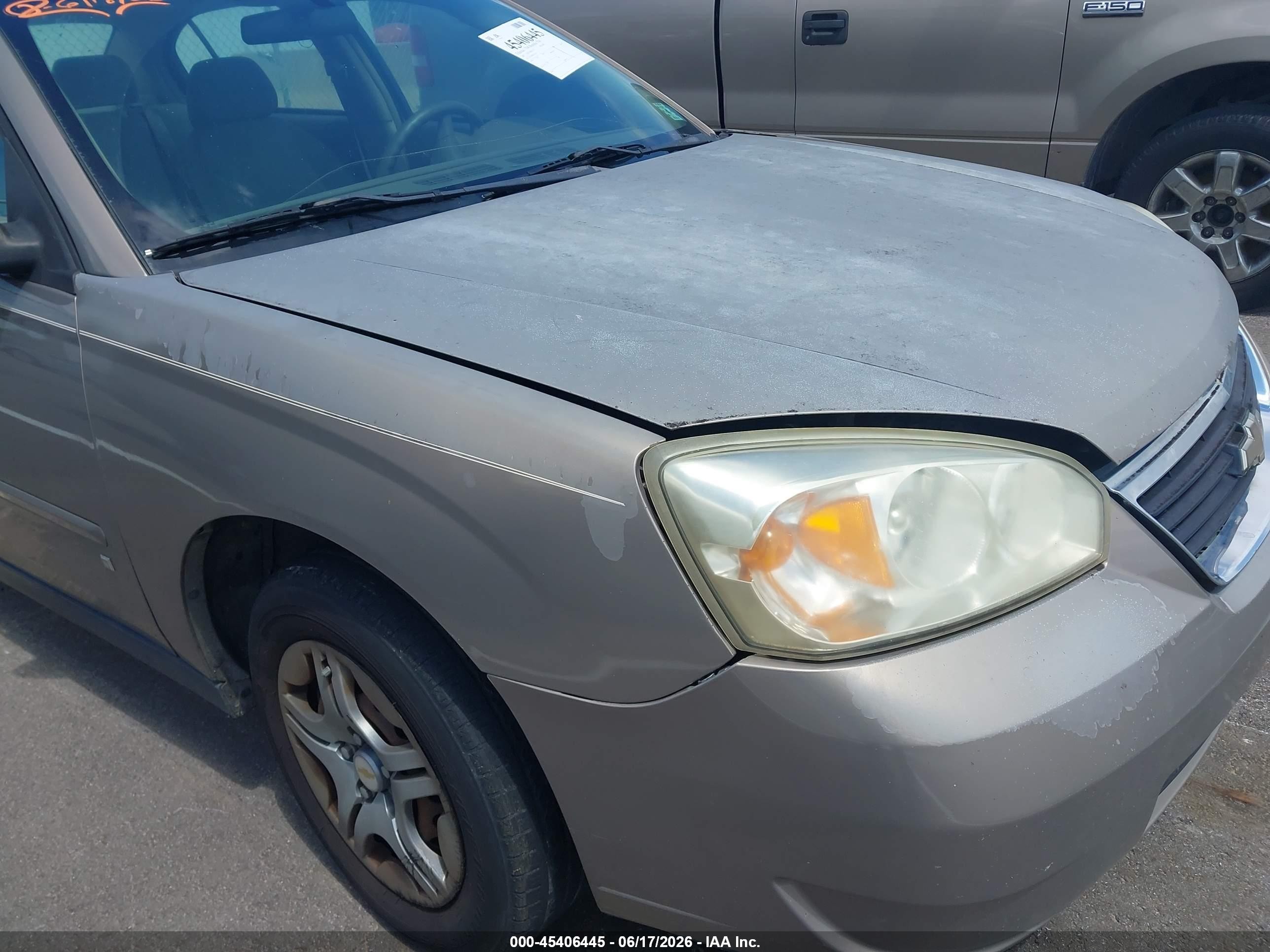 2007 Chevrolet Malibu Ls Gray vin: 1G1ZS58F67F153313