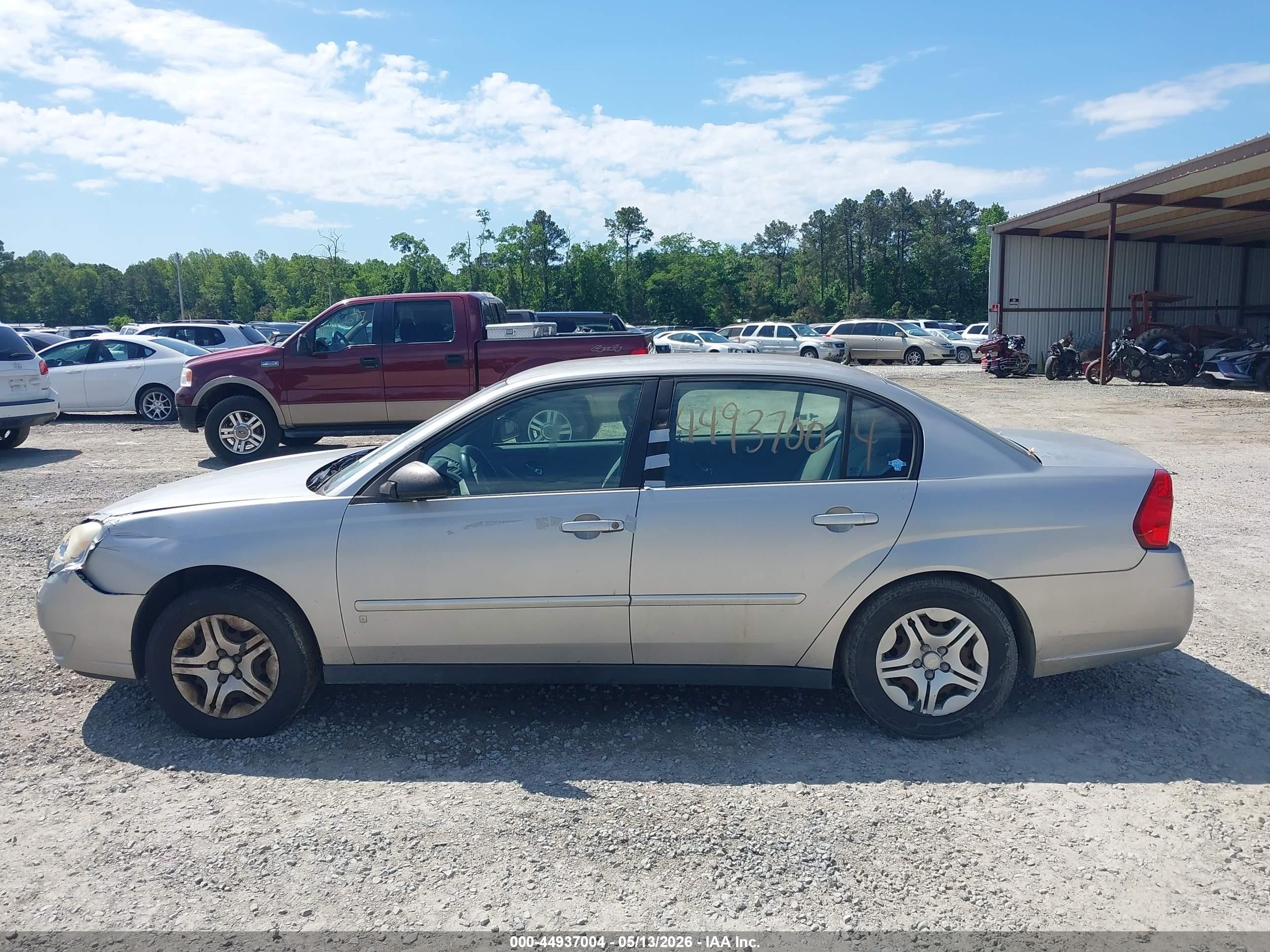 2007 Chevrolet Malibu Ls Silver vin: 1G1ZS58F67F264945