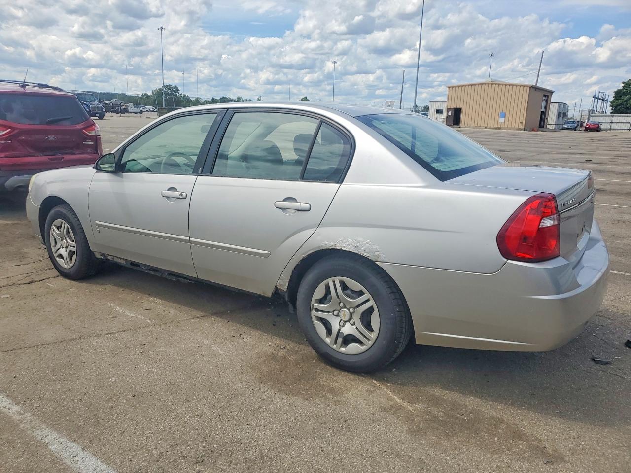 2007 Chevrolet Malibu Ls Silver vin: 1G1ZS58F77F165857