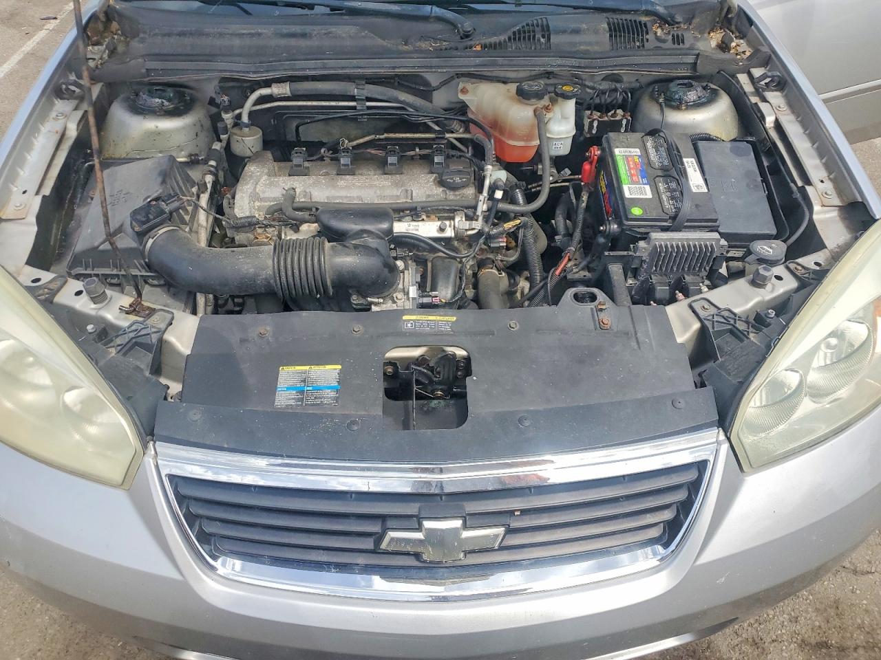 2007 Chevrolet Malibu Ls Silver vin: 1G1ZS58F77F165857