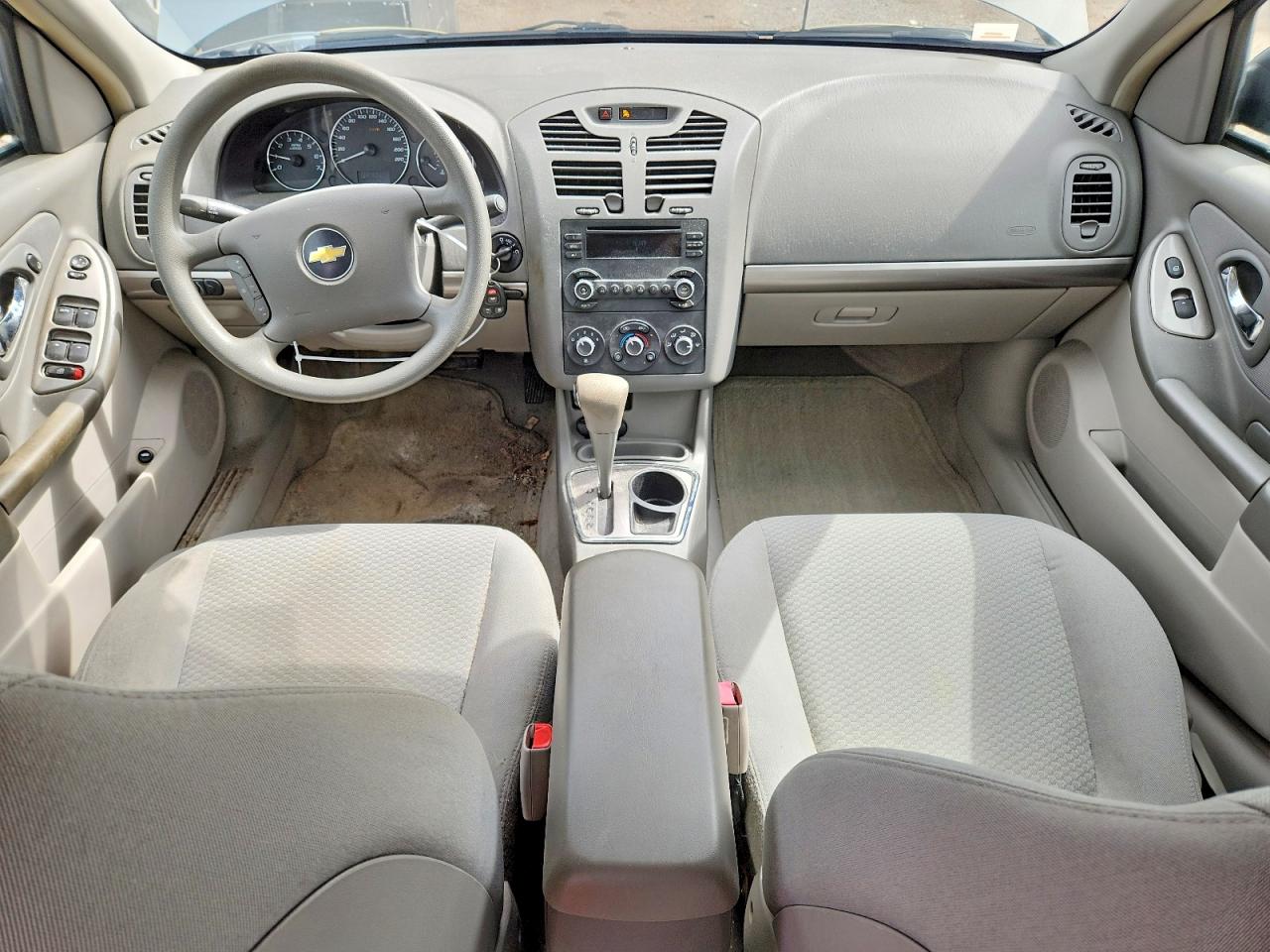 2007 Chevrolet Malibu Ls Blue vin: 1G1ZS58F87F122337