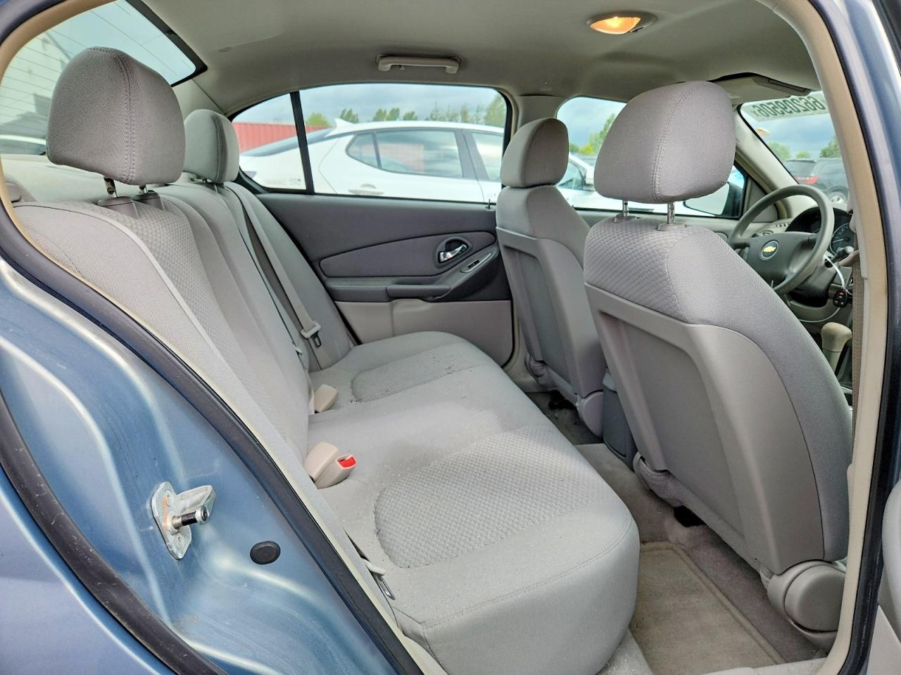 2007 Chevrolet Malibu Ls Blue vin: 1G1ZS58F87F122337