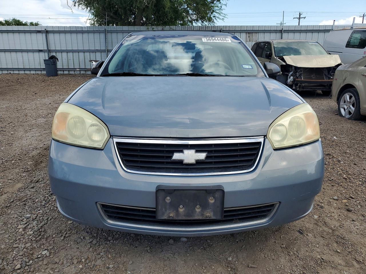 2007 Chevrolet Malibu Ls Blue vin: 1G1ZS58F87F188421