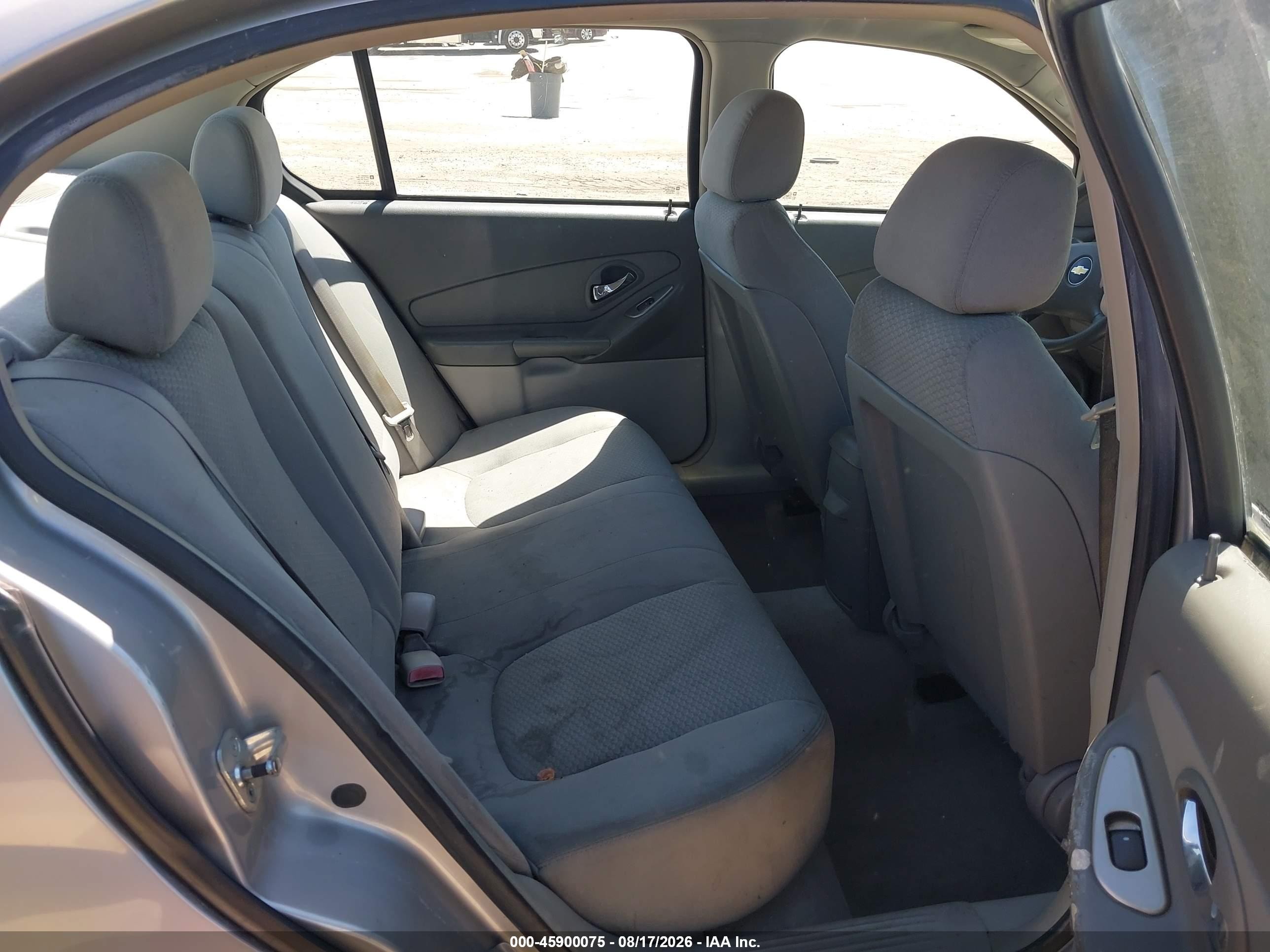 2007 Chevrolet Malibu Ls W/1ls Gray vin: 1G1ZS58F97F312762