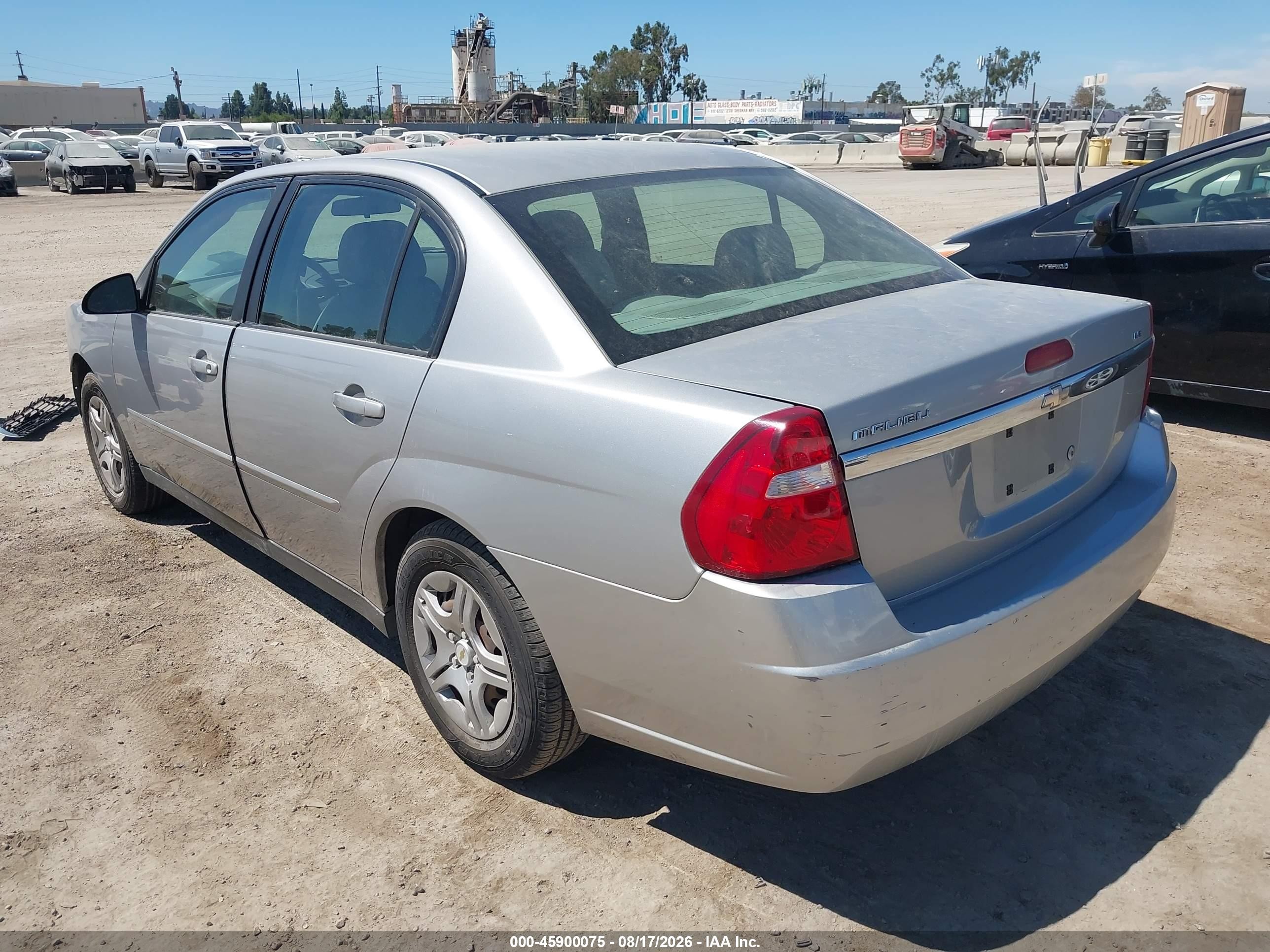 2007 Chevrolet Malibu Ls W/1ls Gray vin: 1G1ZS58F97F312762