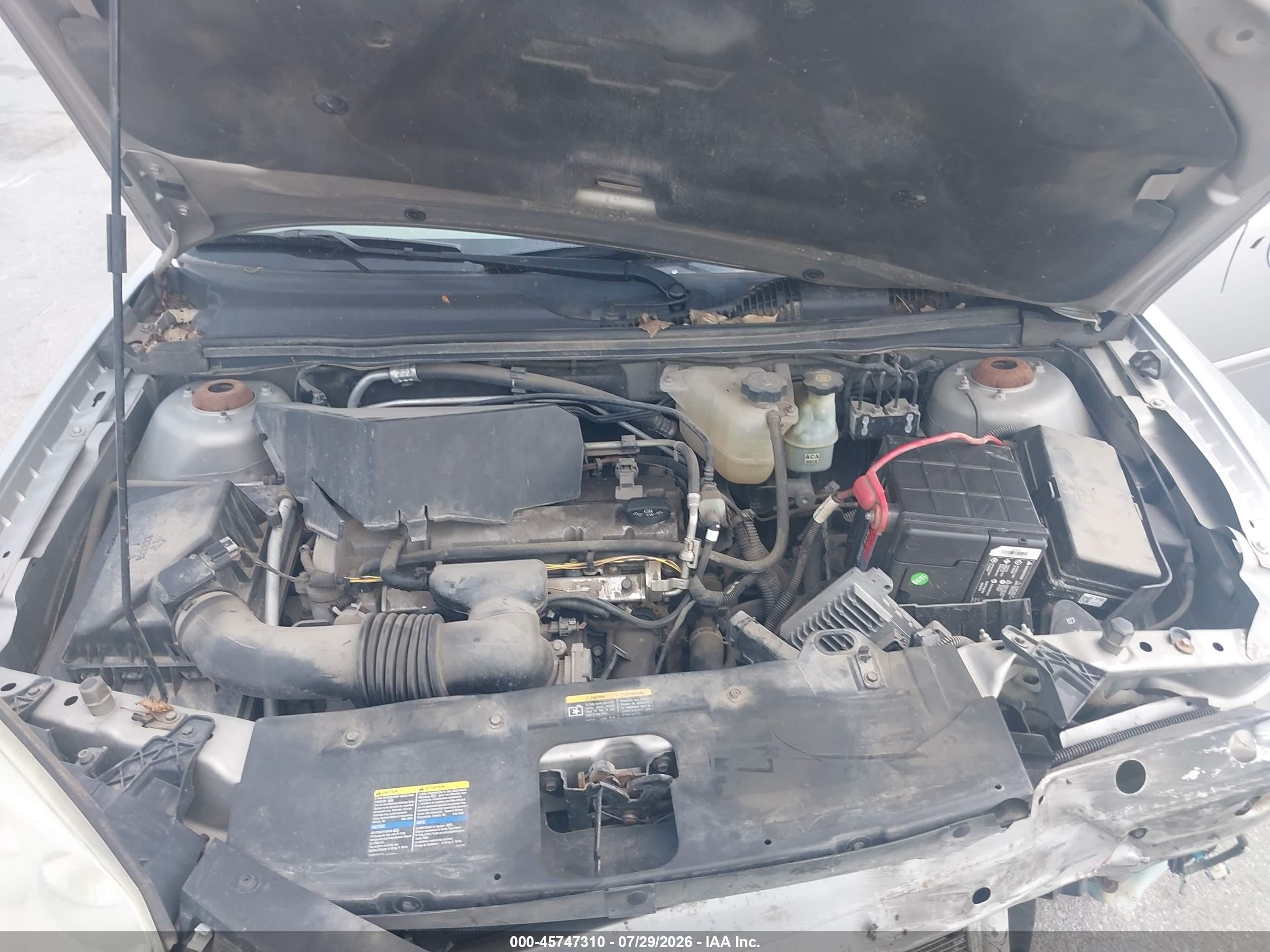 2007 Chevrolet Malibu Ls W/1fl Silver vin: 1G1ZS58FX7F243077
