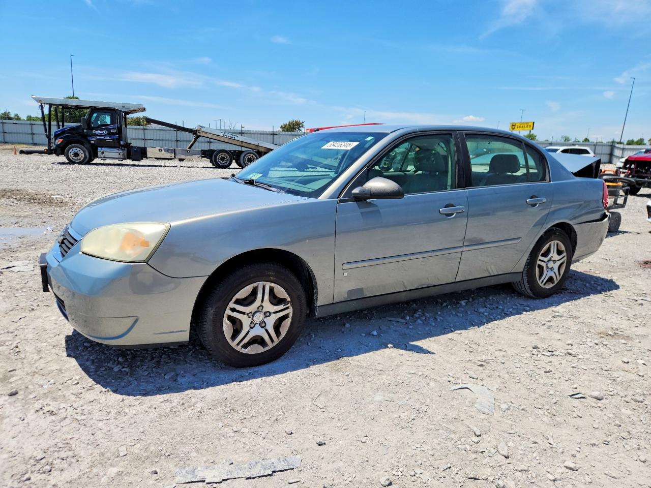 2007 Chevrolet Malibu Ls Синий vin: 1G1ZS58FX7F258310