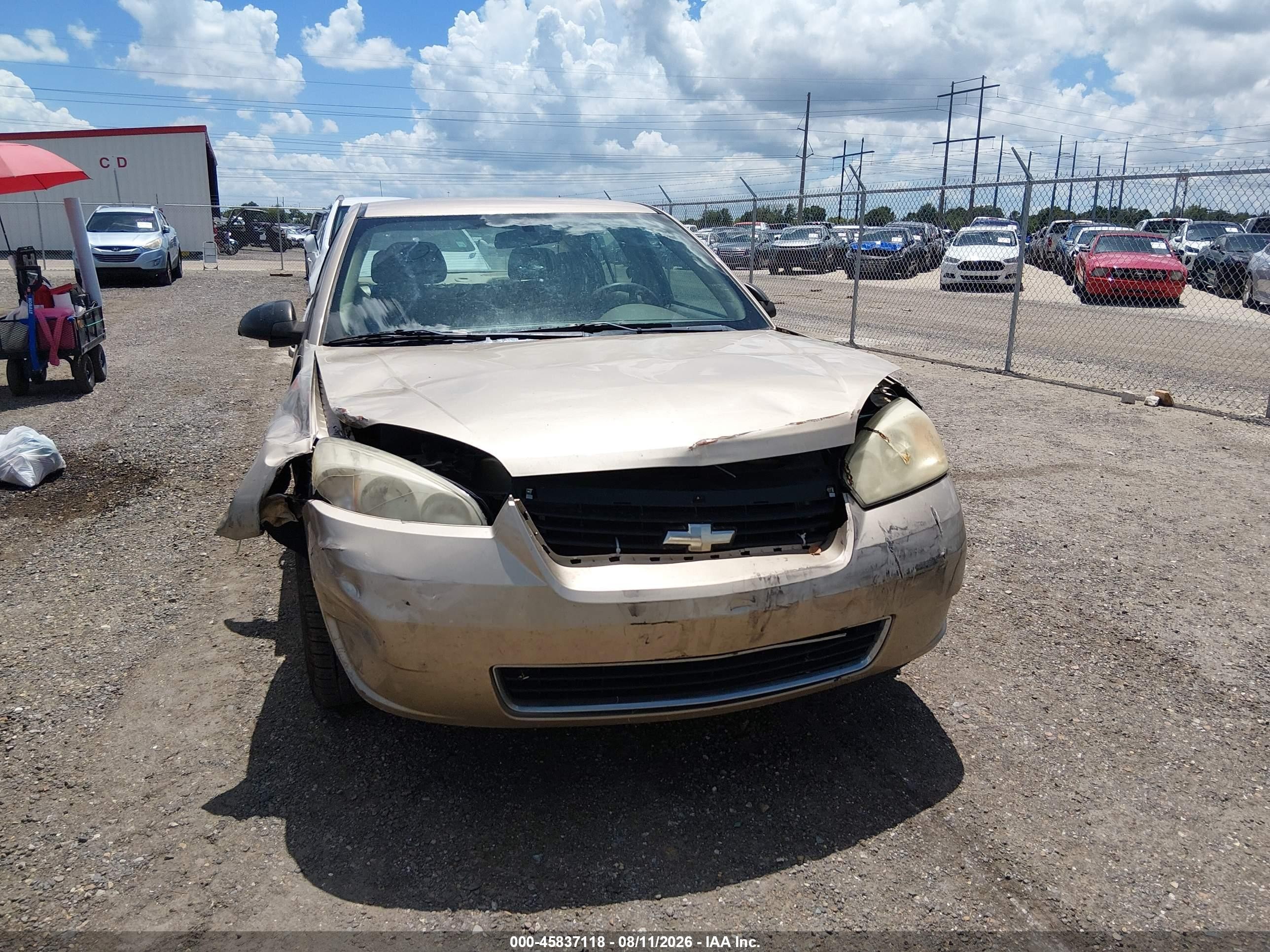 2008 Chevrolet Malibu Classic Ls Золотой vin: 1G1ZS58N18F106330