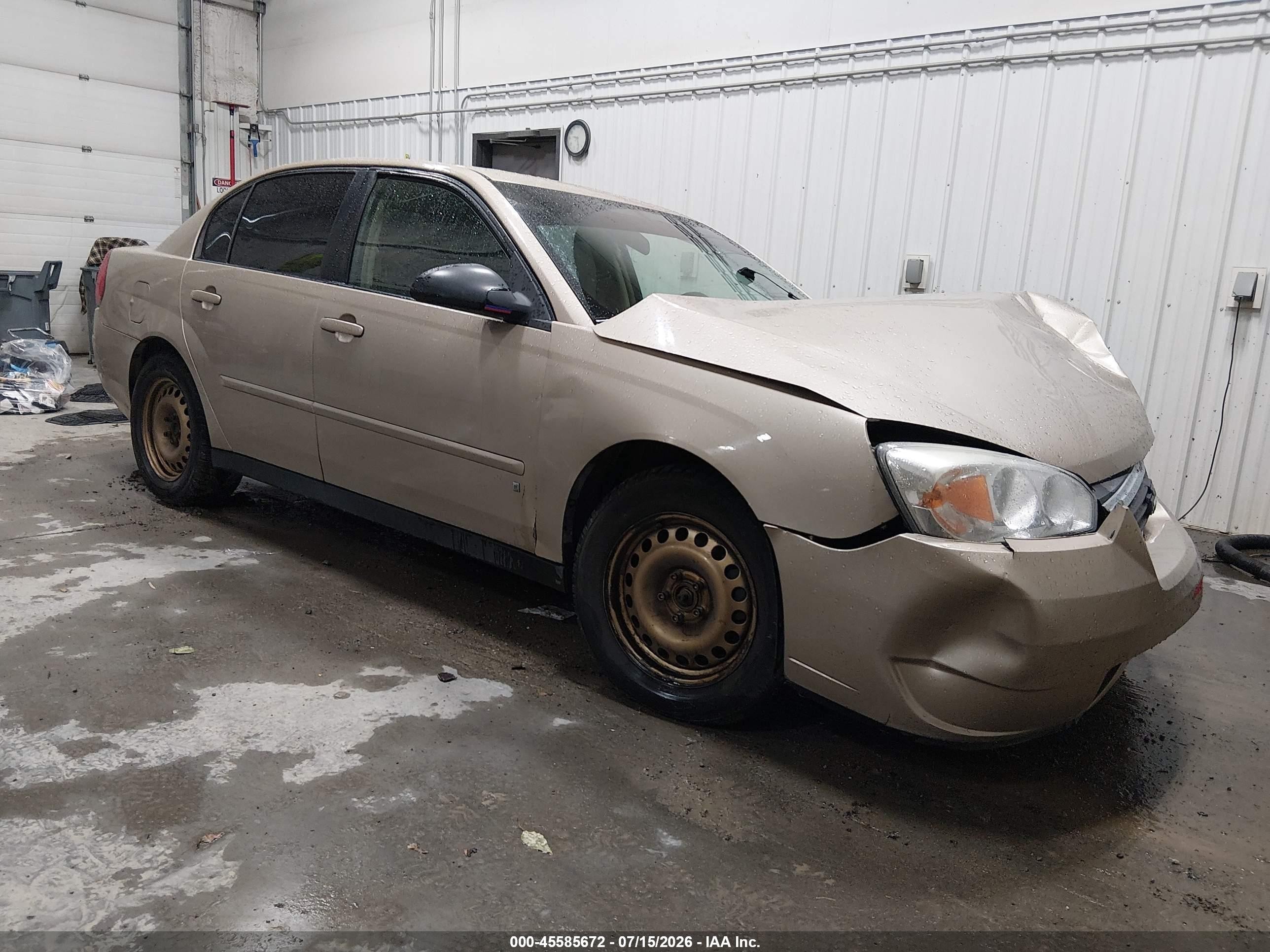2008 Chevrolet Malibu Classic Ls Gold vin: 1G1ZS58N28F147937