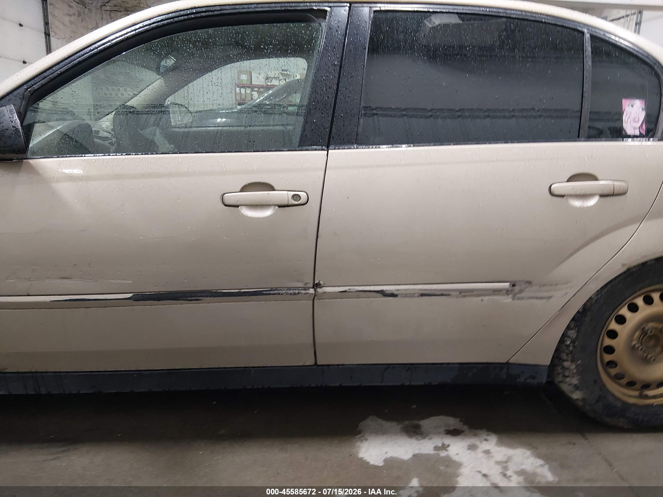 2008 Chevrolet Malibu Classic Ls Золотой vin: 1G1ZS58N28F147937