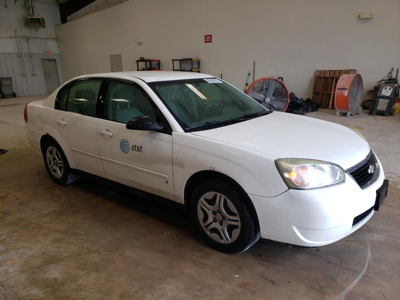 2007 Chevrolet Malibu Ls White vin: 1G1ZS58N37F292144 Damage: Overall Vehicle, De-Identify, Removal Required