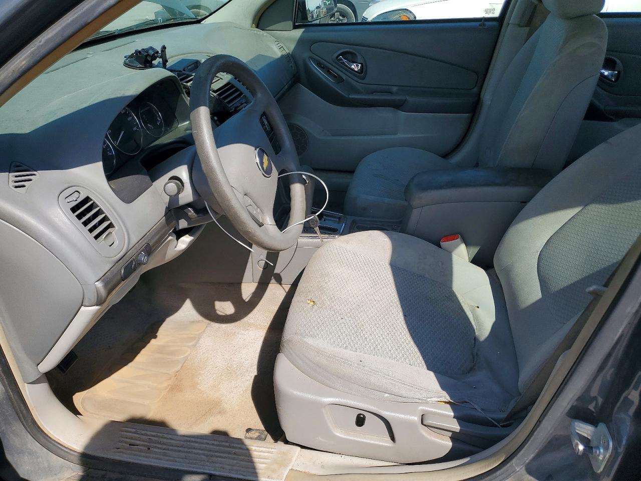 2007 Chevrolet Malibu Ls Gray vin: 1G1ZS58N77F297654