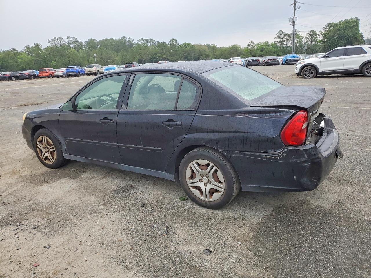 2007 Chevrolet Malibu Ls Black vin: 1G1ZS58NX7F174754