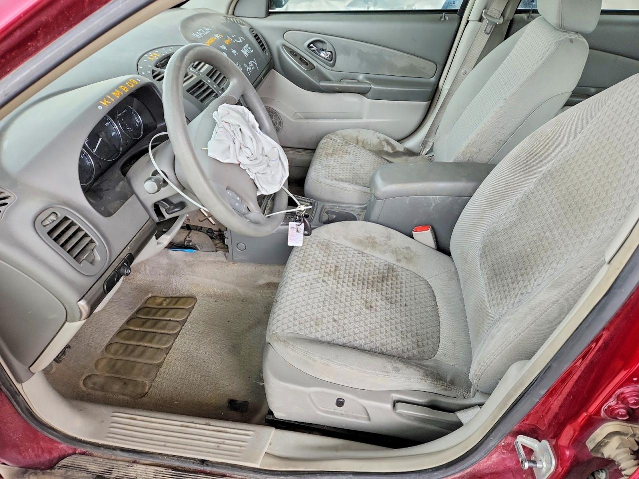 2007 Chevrolet Malibu Maxx Ls Burgundy vin: 1G1ZS68N27F142614