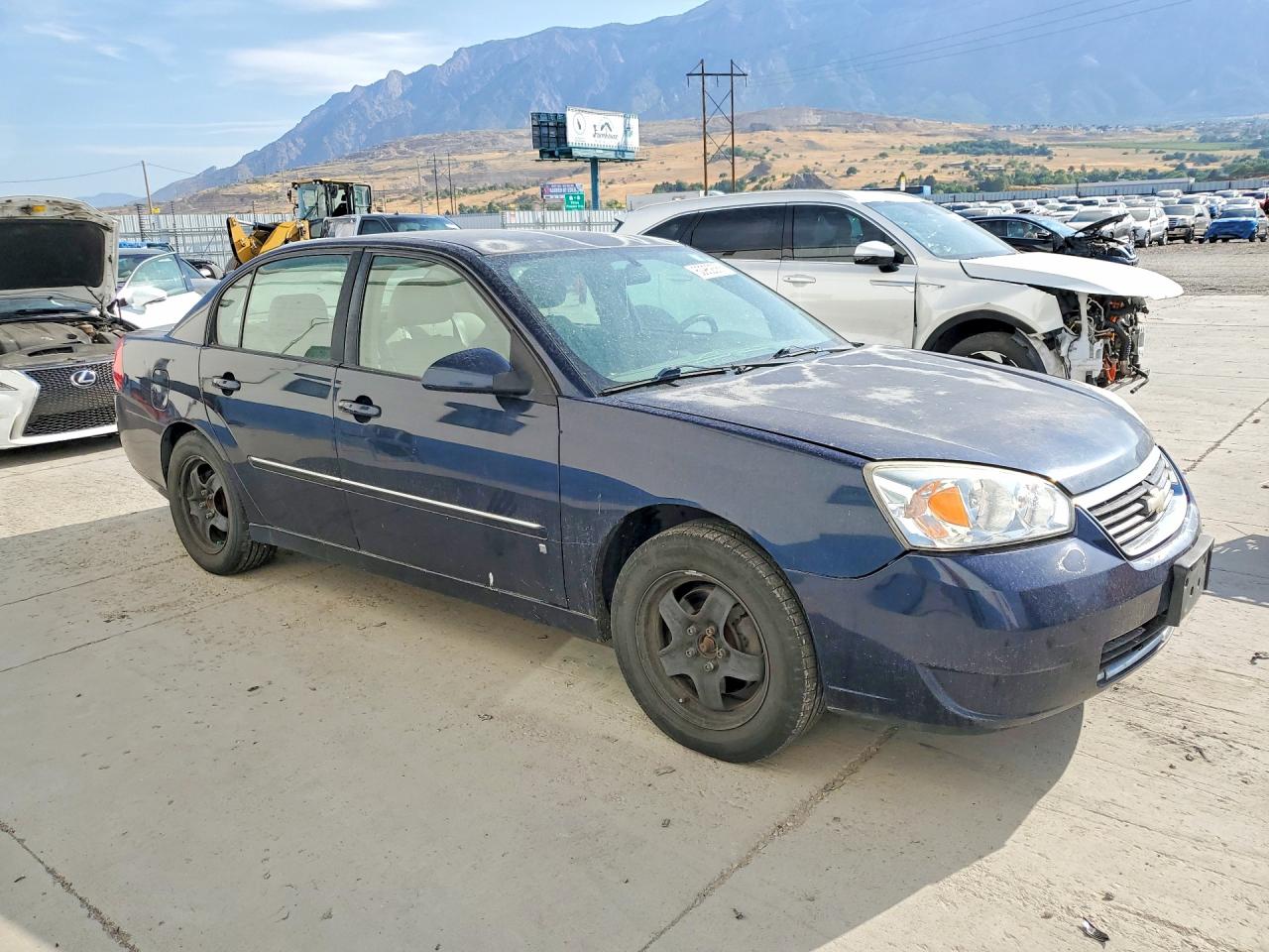 2006 Chevrolet Malibu Lt Blue vin: 1G1ZT51806F301320