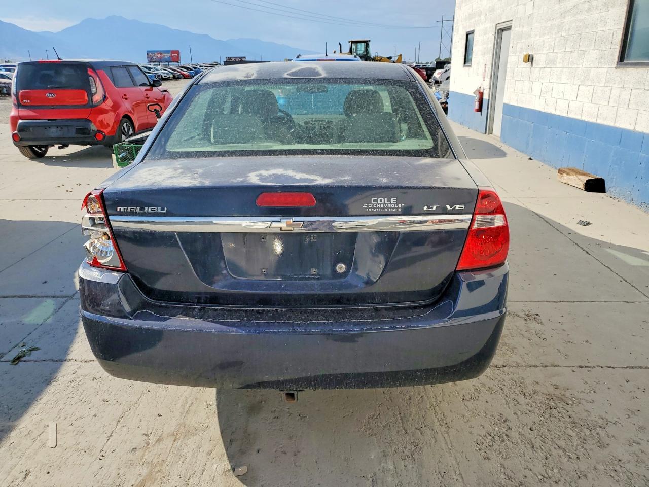 2006 Chevrolet Malibu Lt Blue vin: 1G1ZT51806F301320