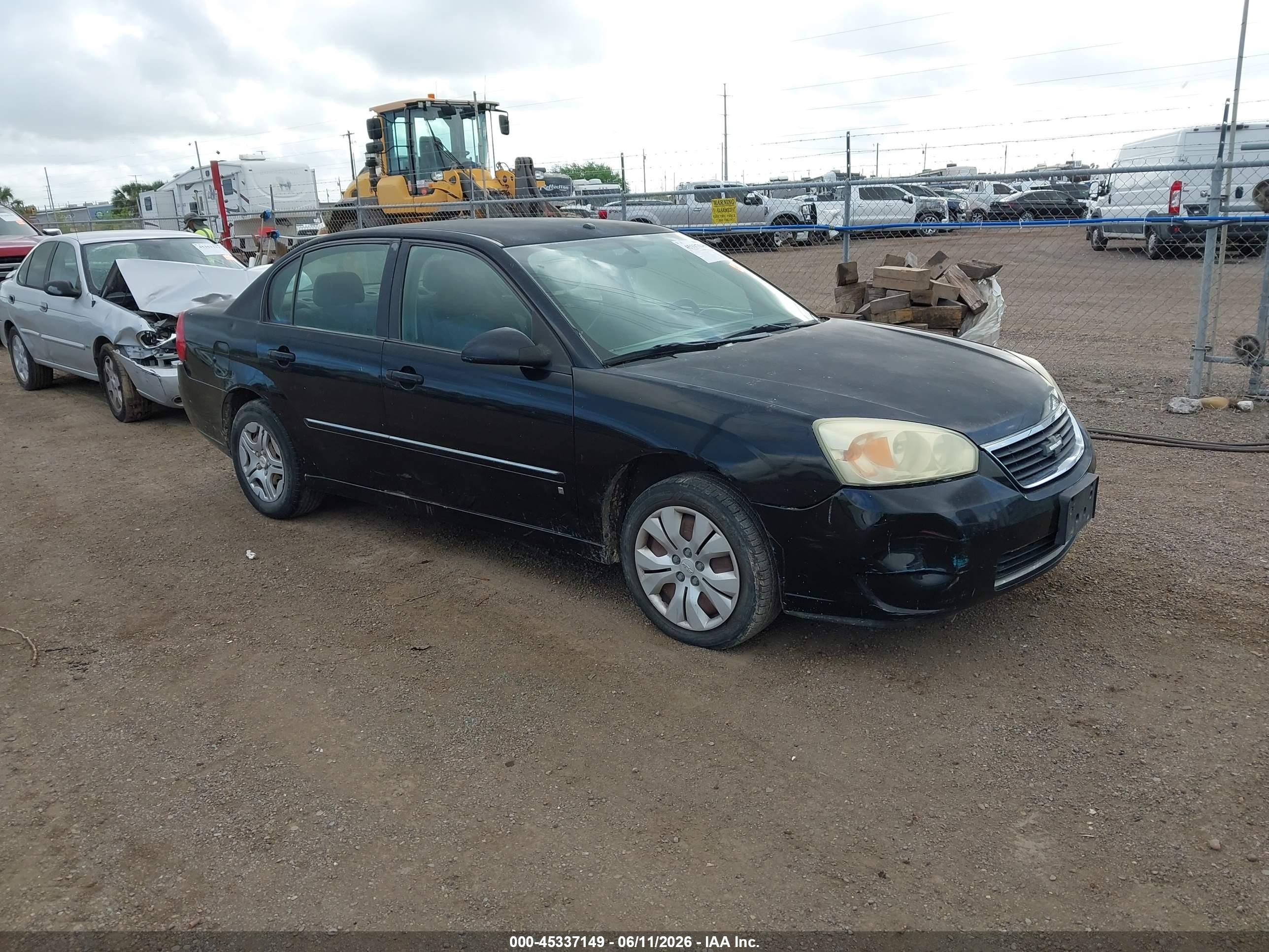 2006 Chevrolet Malibu Lt Black vin: 1G1ZT51816F282213