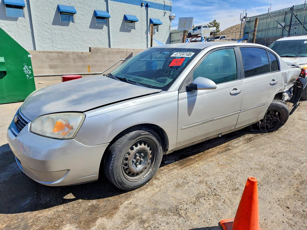 2006 Chevrolet Malibu Lt Silver vin: 1G1ZT51826F201218