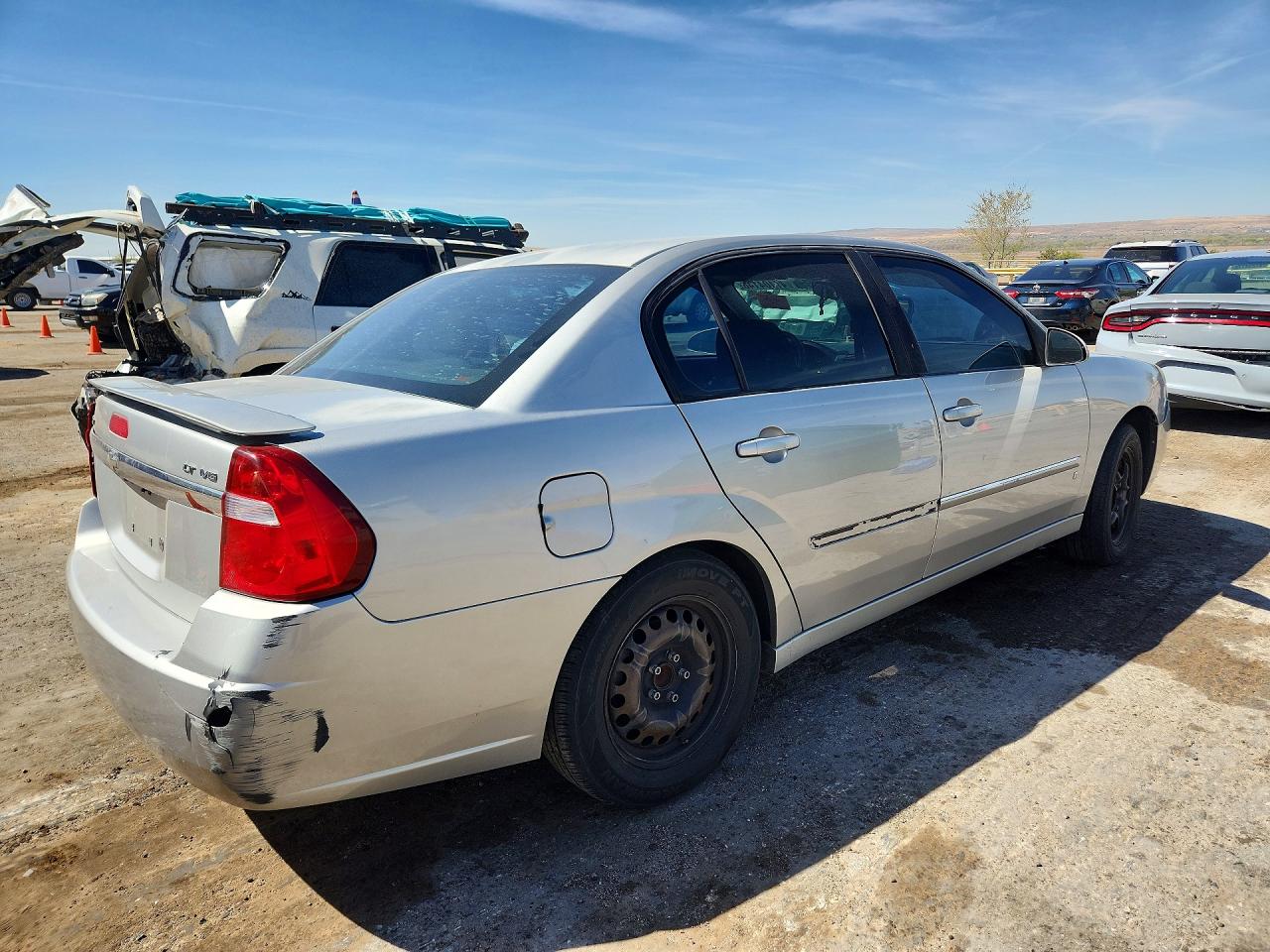 2006 Chevrolet Malibu Lt Silver vin: 1G1ZT51826F201218