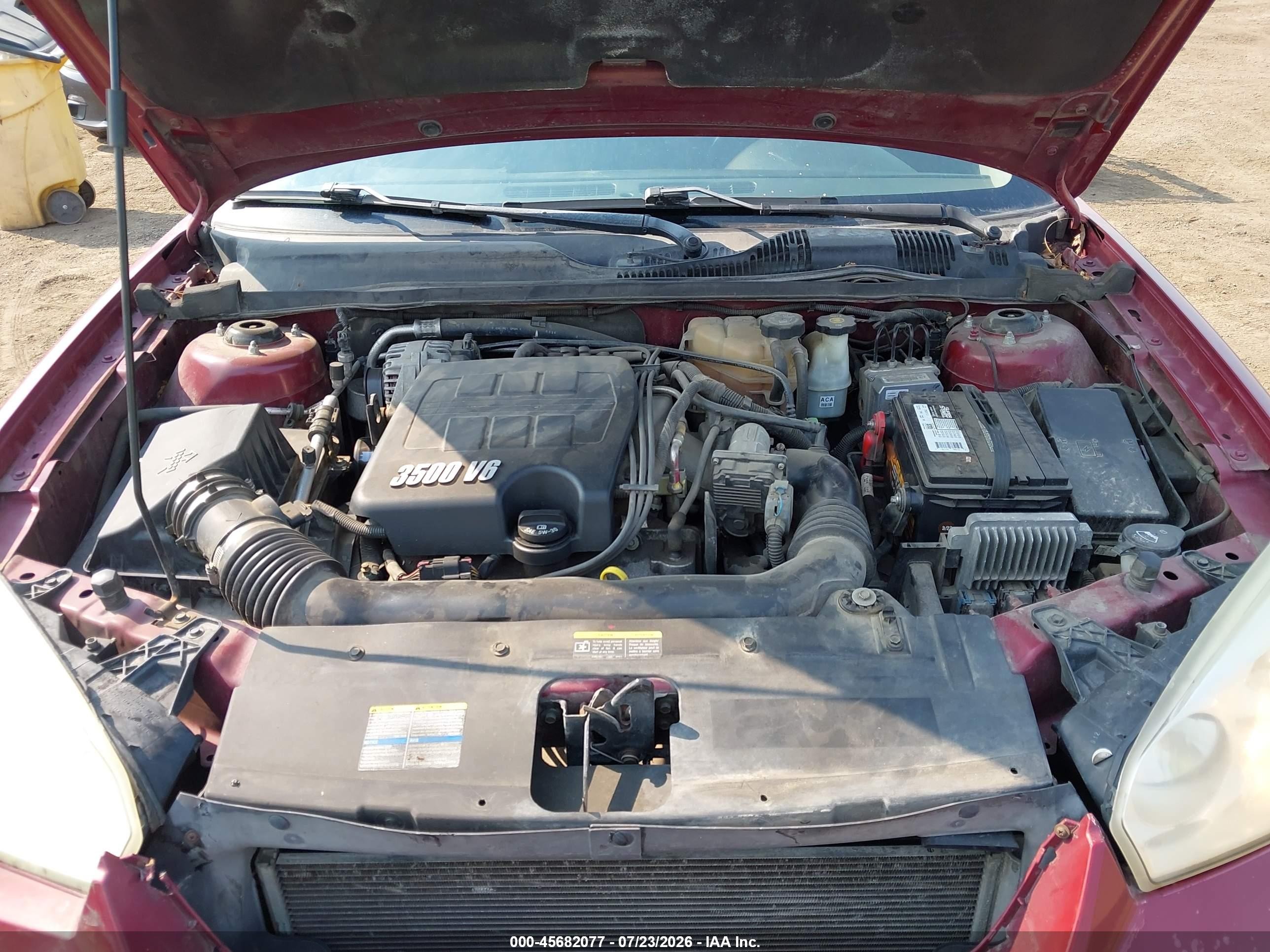 2006 Chevrolet Malibu Lt Red vin: 1G1ZT51826F256154