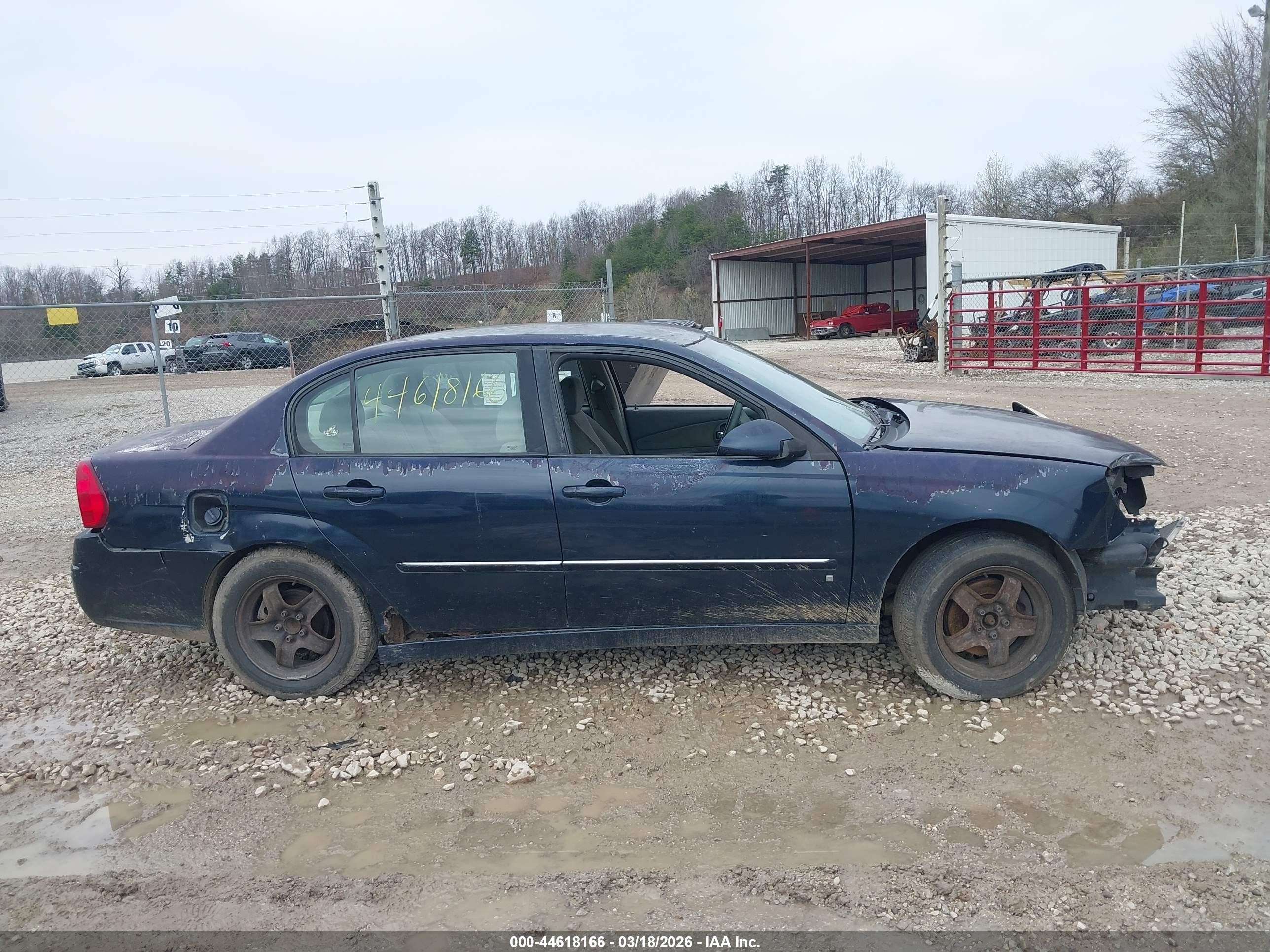 2006 Chevrolet Malibu Lt Blue vin: 1G1ZT51826F279918