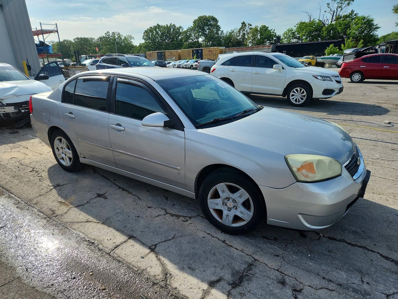 2006 Chevrolet Malibu Lt Silver vin: 1G1ZT51846F152068