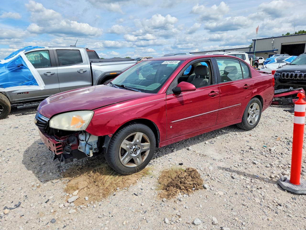 2006 Chevrolet Malibu Lt Red vin: 1G1ZT51846F241591