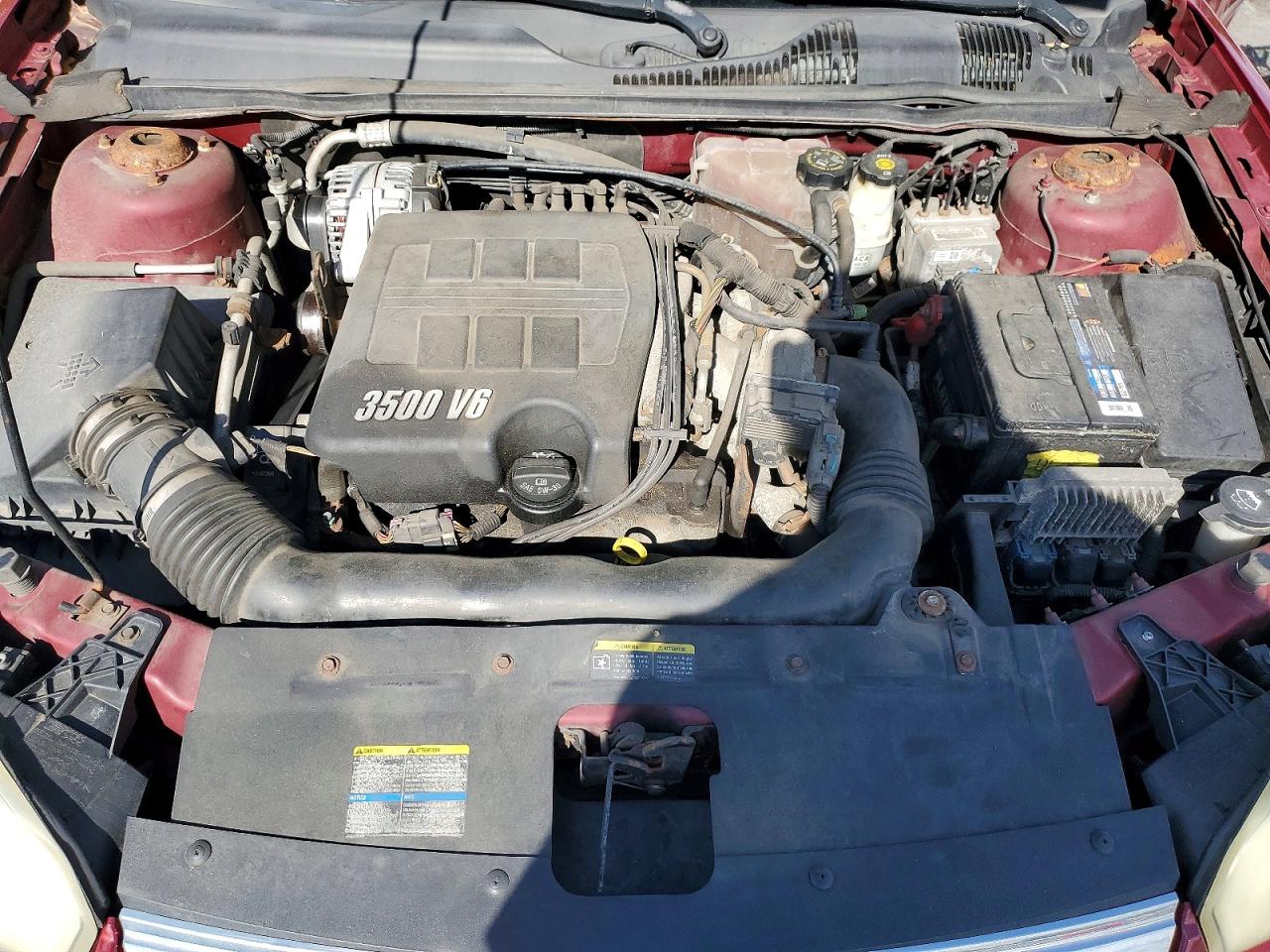 2006 Chevrolet Malibu Lt Red vin: 1G1ZT51846F266779