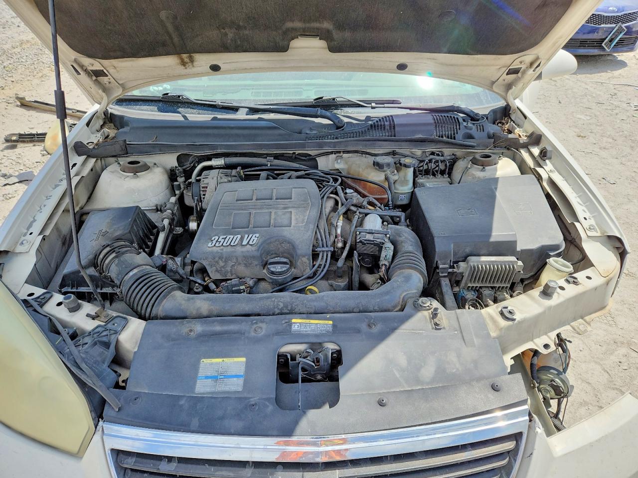 2006 Chevrolet Malibu Lt White vin: 1G1ZT51846F292914