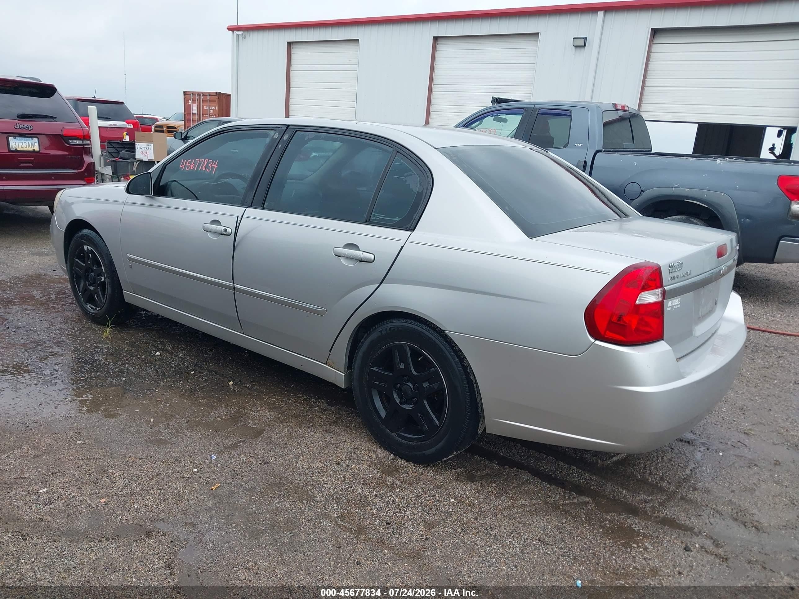 2006 Chevrolet Malibu Lt Серебряный vin: 1G1ZT51866F190563