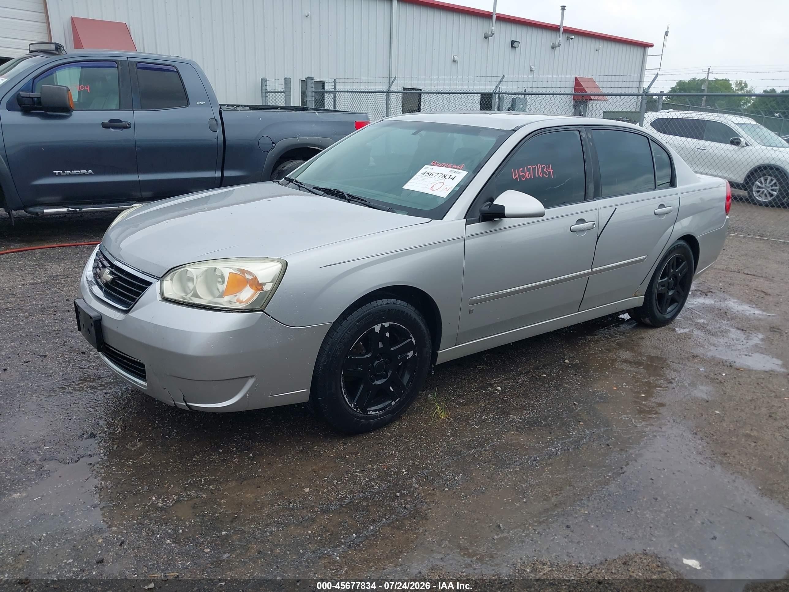 2006 Chevrolet Malibu Lt Серебряный vin: 1G1ZT51866F190563