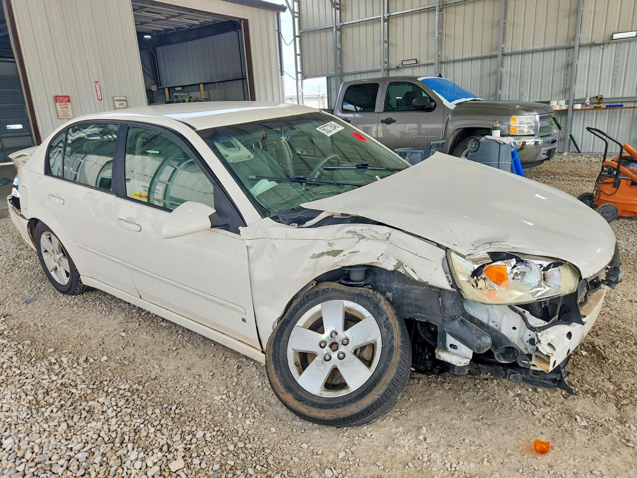 2006 Chevrolet Malibu Lt White vin: 1G1ZT51876F108601