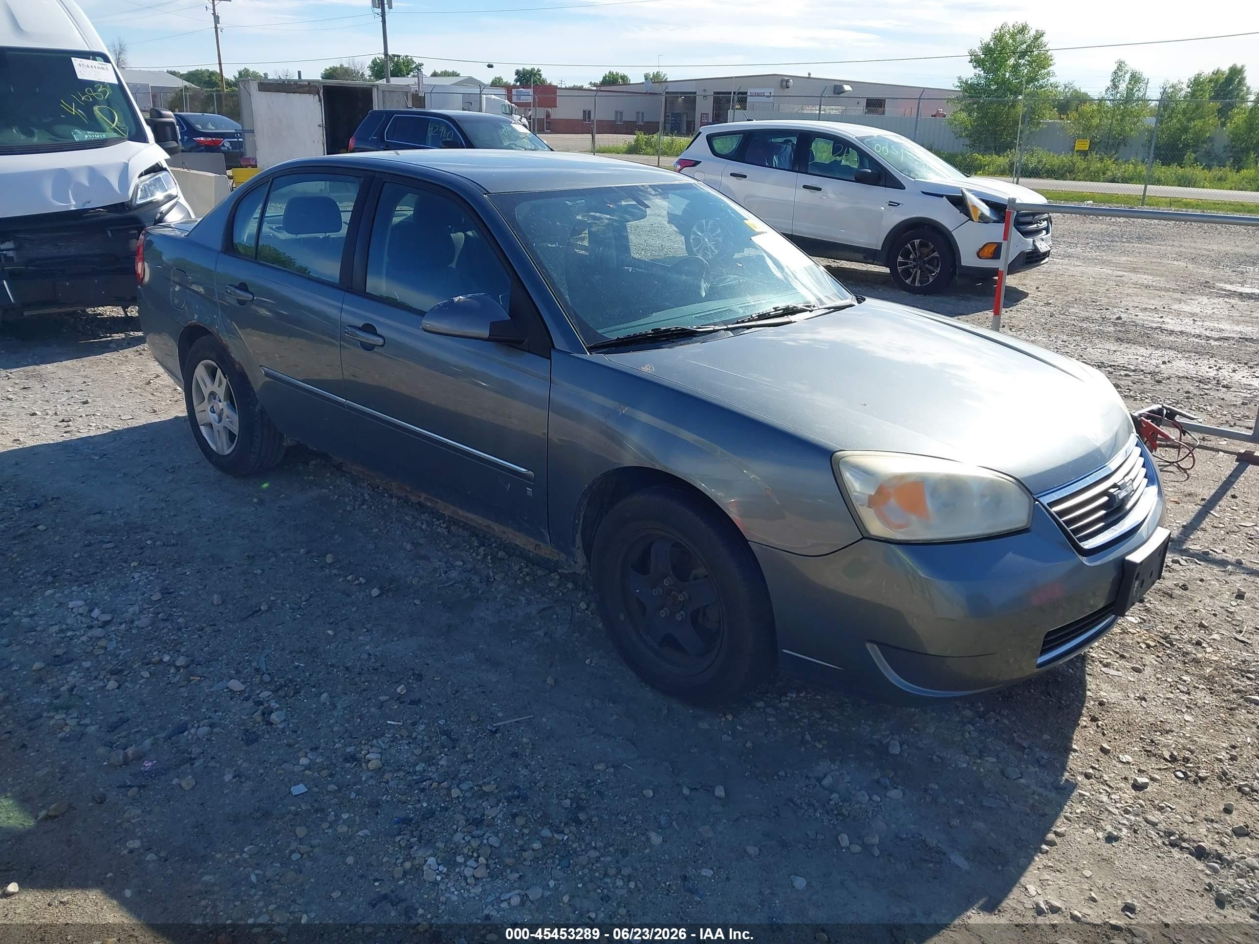 2006 Chevrolet Malibu Lt Gray vin: 1G1ZT51886F254182