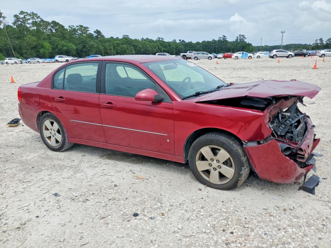 2006 Chevrolet Malibu Lt Burgundy vin: 1G1ZT51886F287487