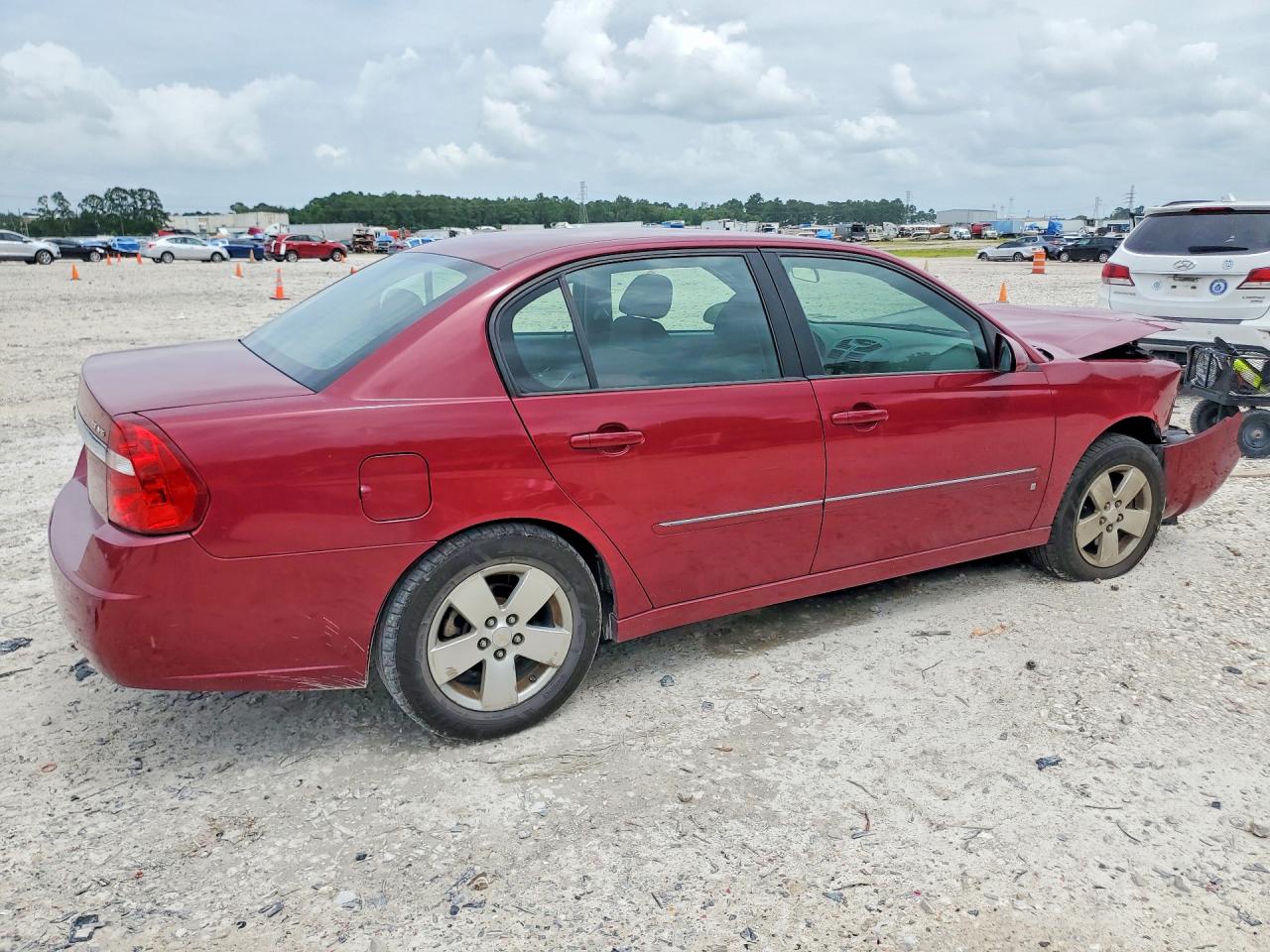 2006 Chevrolet Malibu Lt Burgundy vin: 1G1ZT51886F287487