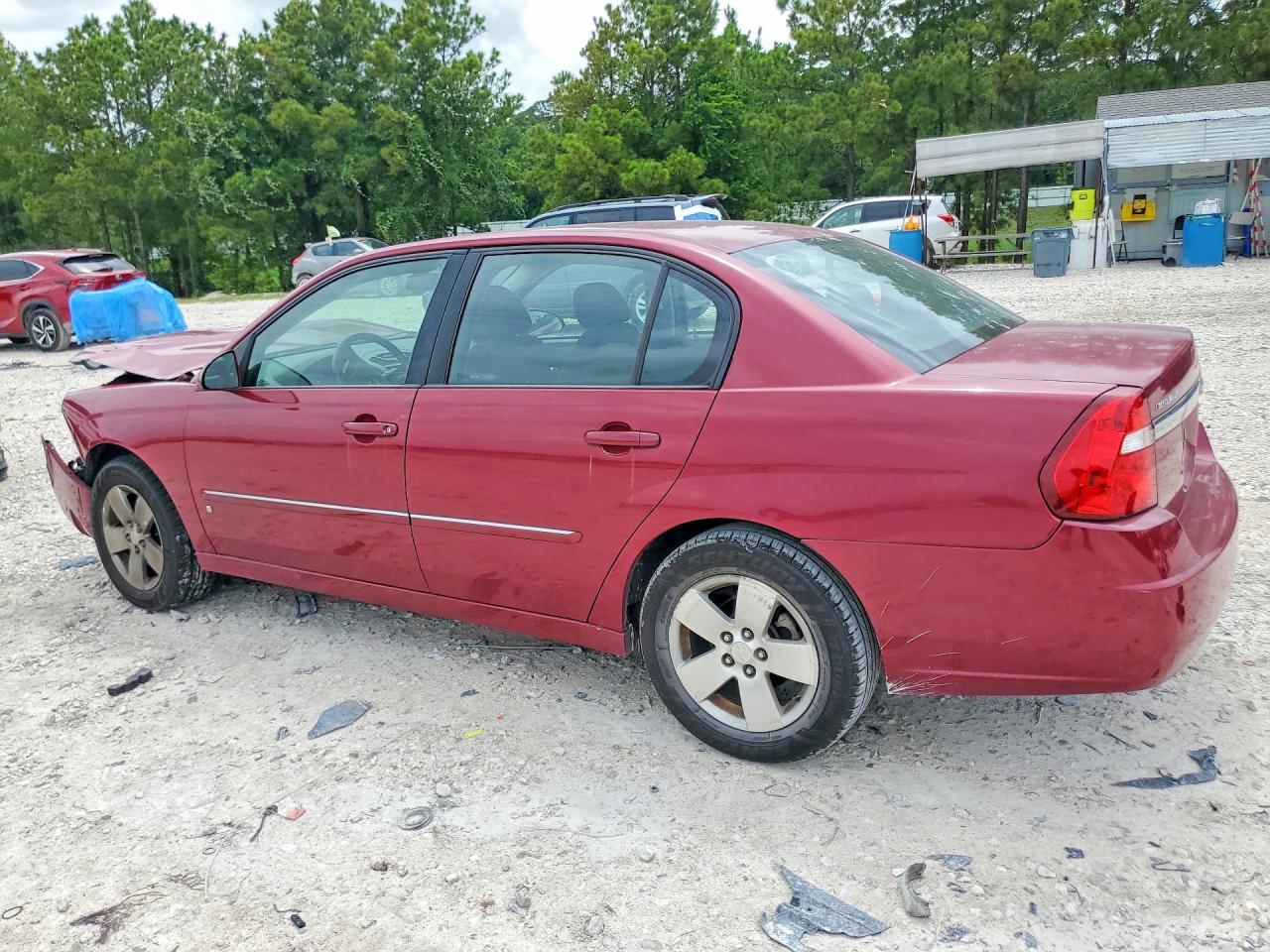 2006 Chevrolet Malibu Lt Burgundy vin: 1G1ZT51886F287487