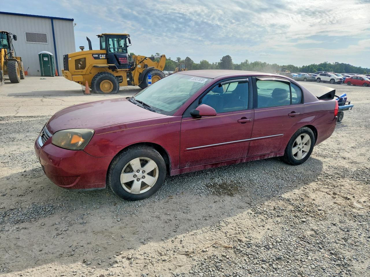 2006 Chevrolet Malibu Lt Burgundy vin: 1G1ZT518X6F128583