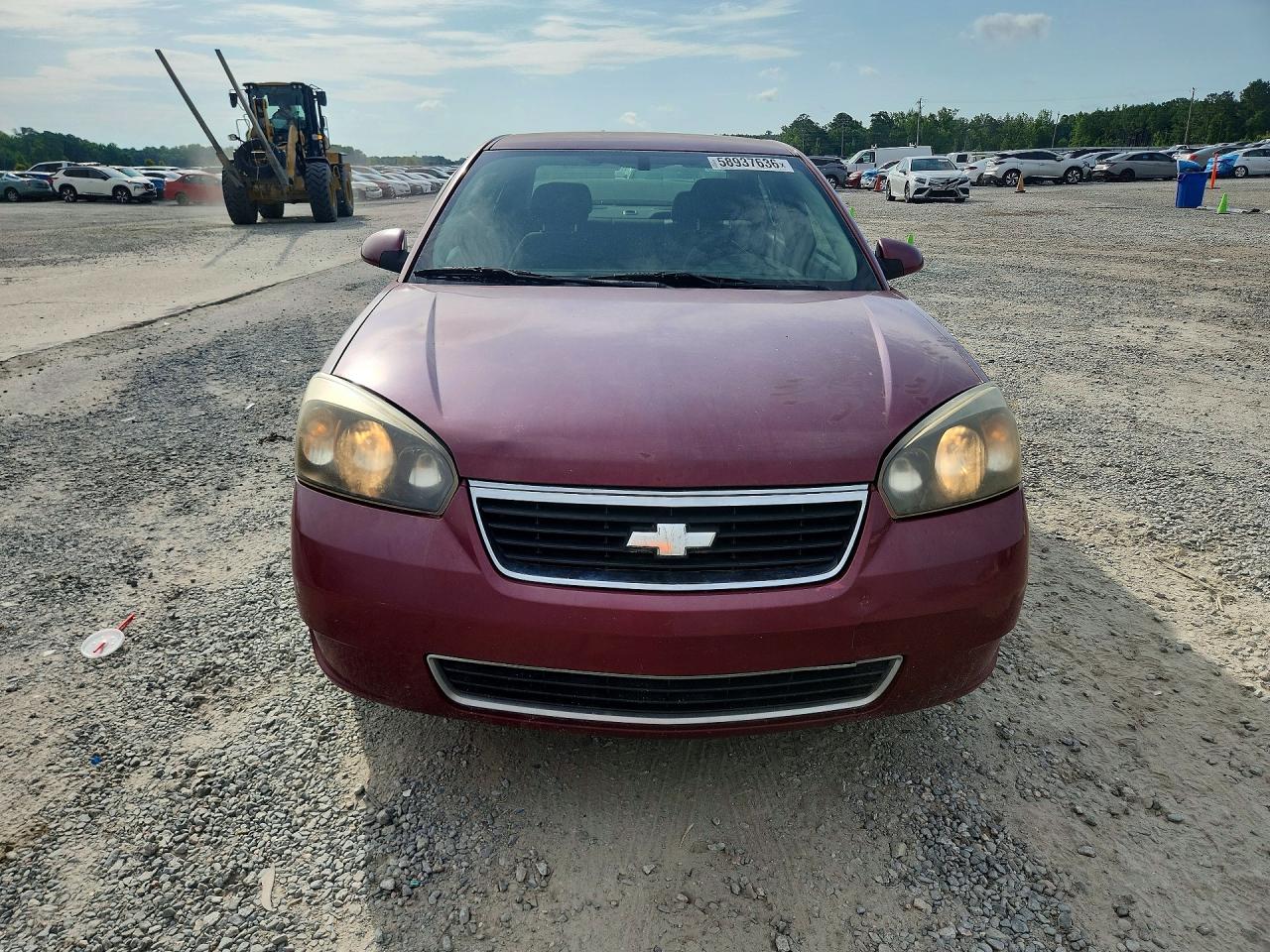 2006 Chevrolet Malibu Lt Burgundy vin: 1G1ZT518X6F128583